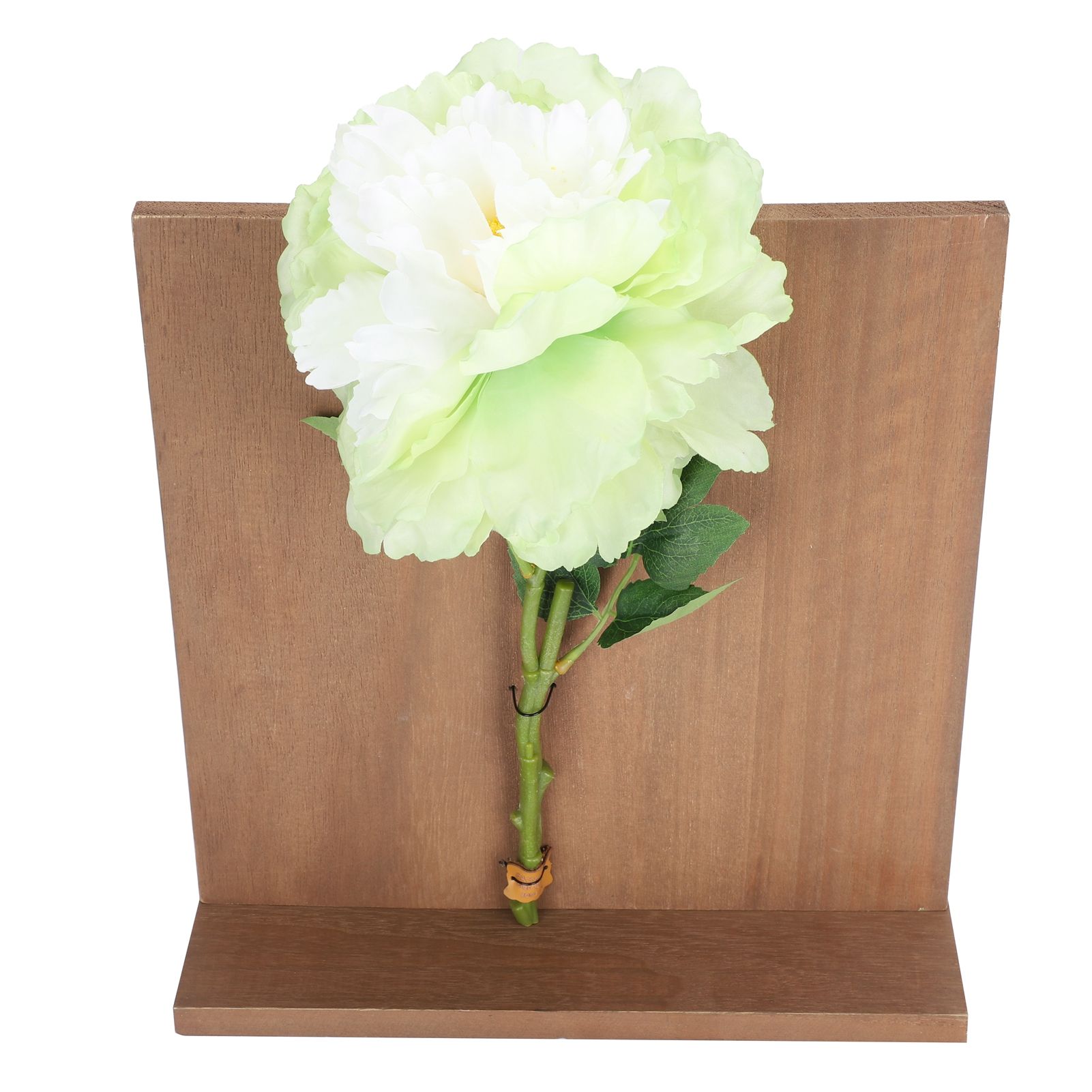 Artificial Flower Hanging Ornaments with Wood Board Indoor Living Room Bedroom view 4