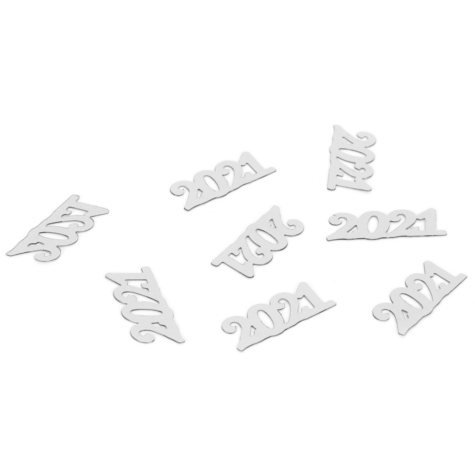 2021 Confetti Decorations Paper New Year Confetti Glitter Ornament for Wedding view 2