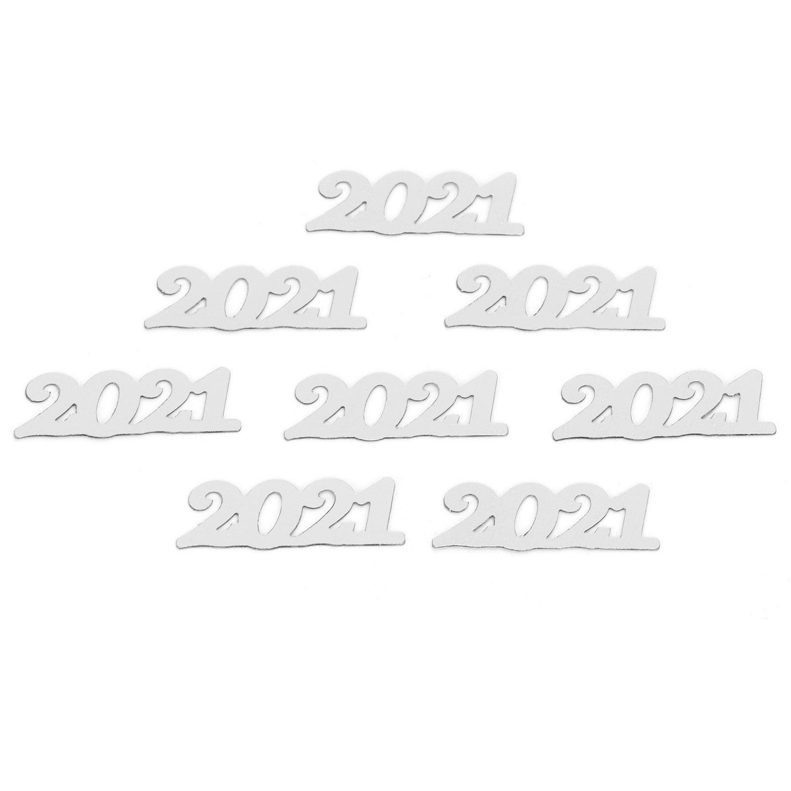 2021 Confetti Decorations Paper New Year Confetti Glitter Ornament for Wedding view 3