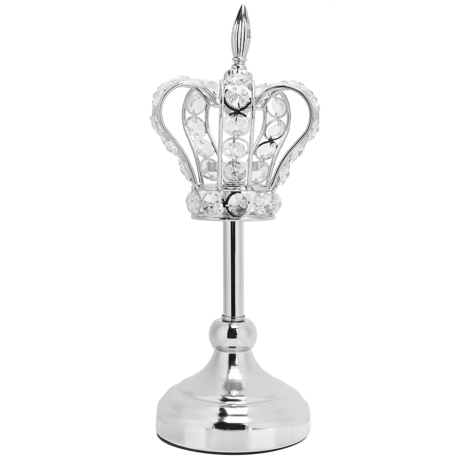Crown Shape Tea Light Holders Candlestick Candle Holder Stand Wedding