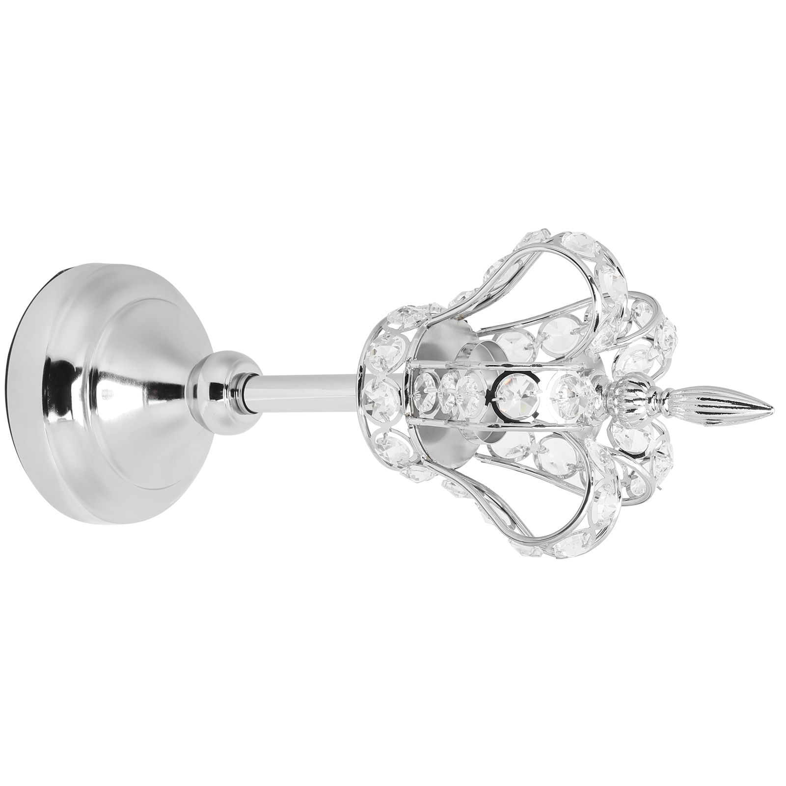 Crown Shape Tea Light Holders Candlestick Candle Holder Stand Wedding view 6