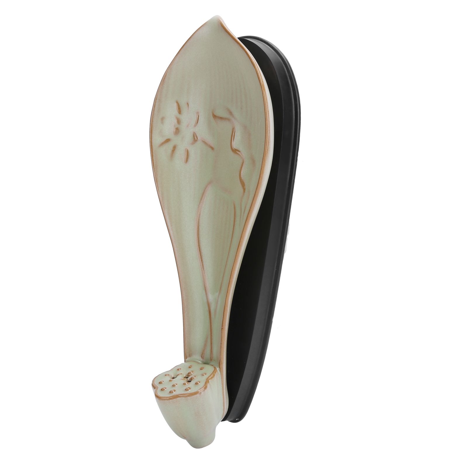 Incense Holder Embossed Ceramic Incense Stick Coil Burner Tray Desktop Decoration view 7