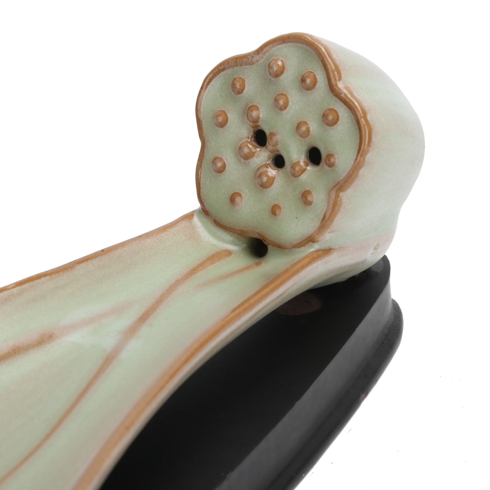 Incense Holder Embossed Ceramic Incense Stick Coil Burner Tray Desktop Decoration view 11