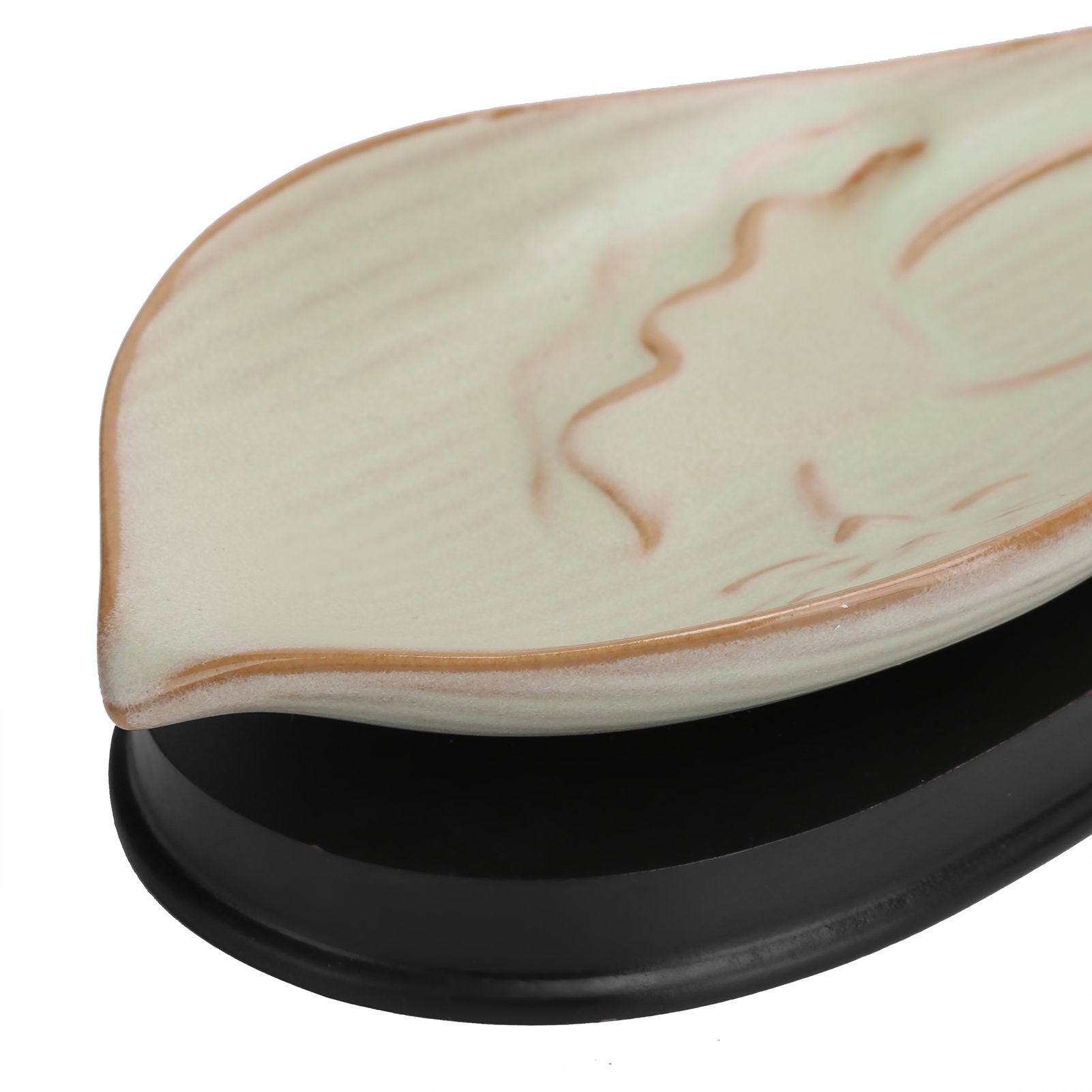 Incense Holder Embossed Ceramic Incense Stick Coil Burner Tray Desktop Decoration view 12