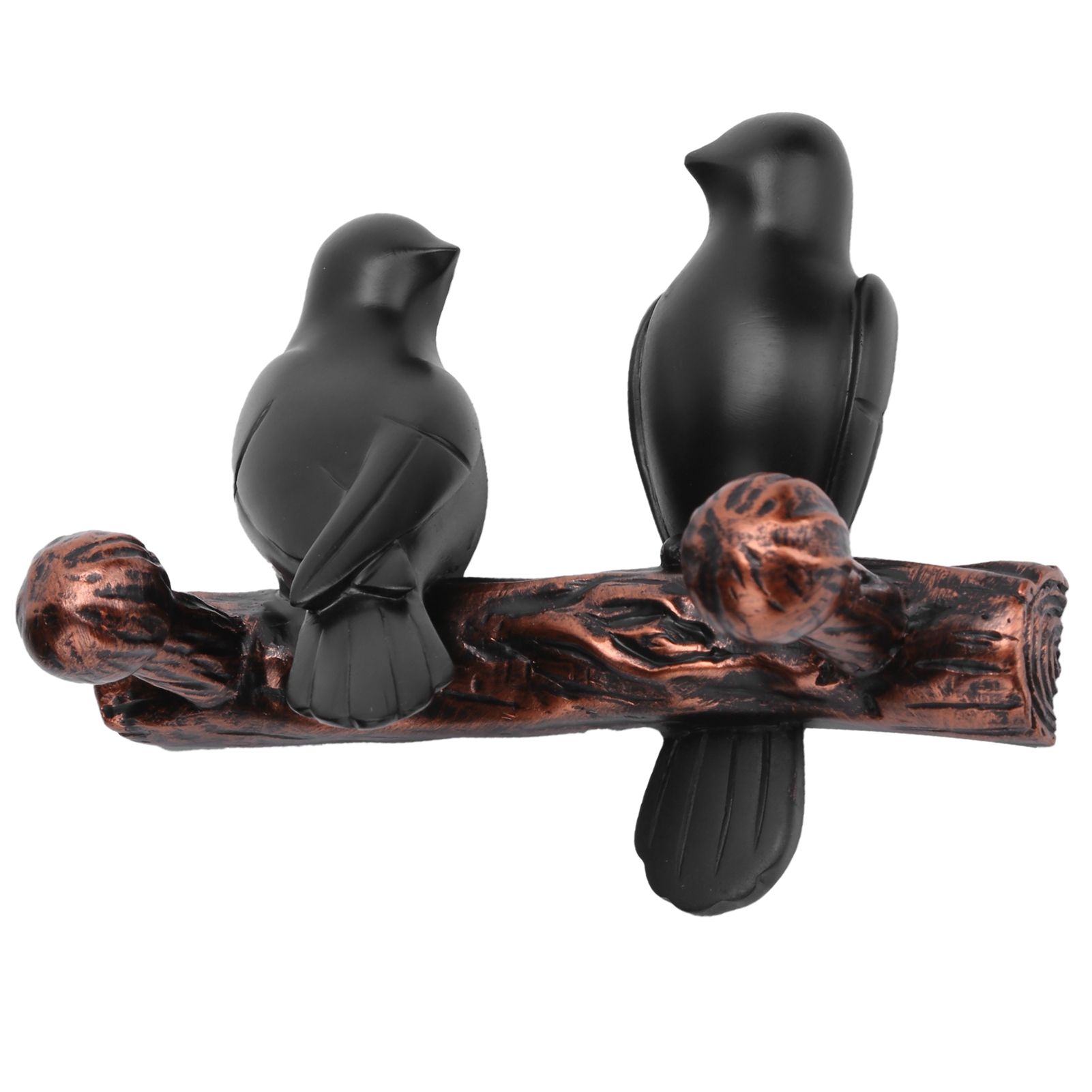Clothes Hanger Innovative Wall Mounted Bird Shaped Resin Hook for Bedroom Entryway view 6