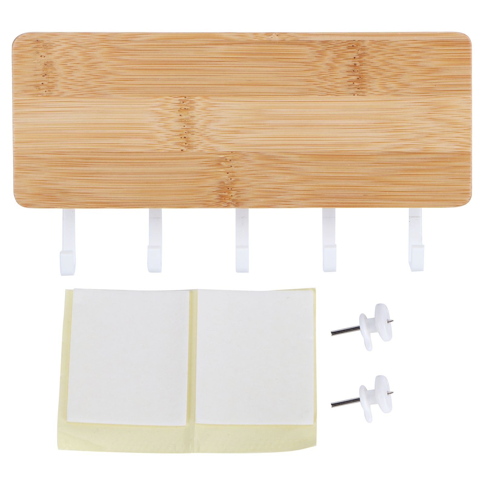 Wall Mount Key Holder Home Wall Mount Key Hanger Organizer Storage Box with 5 — image 1