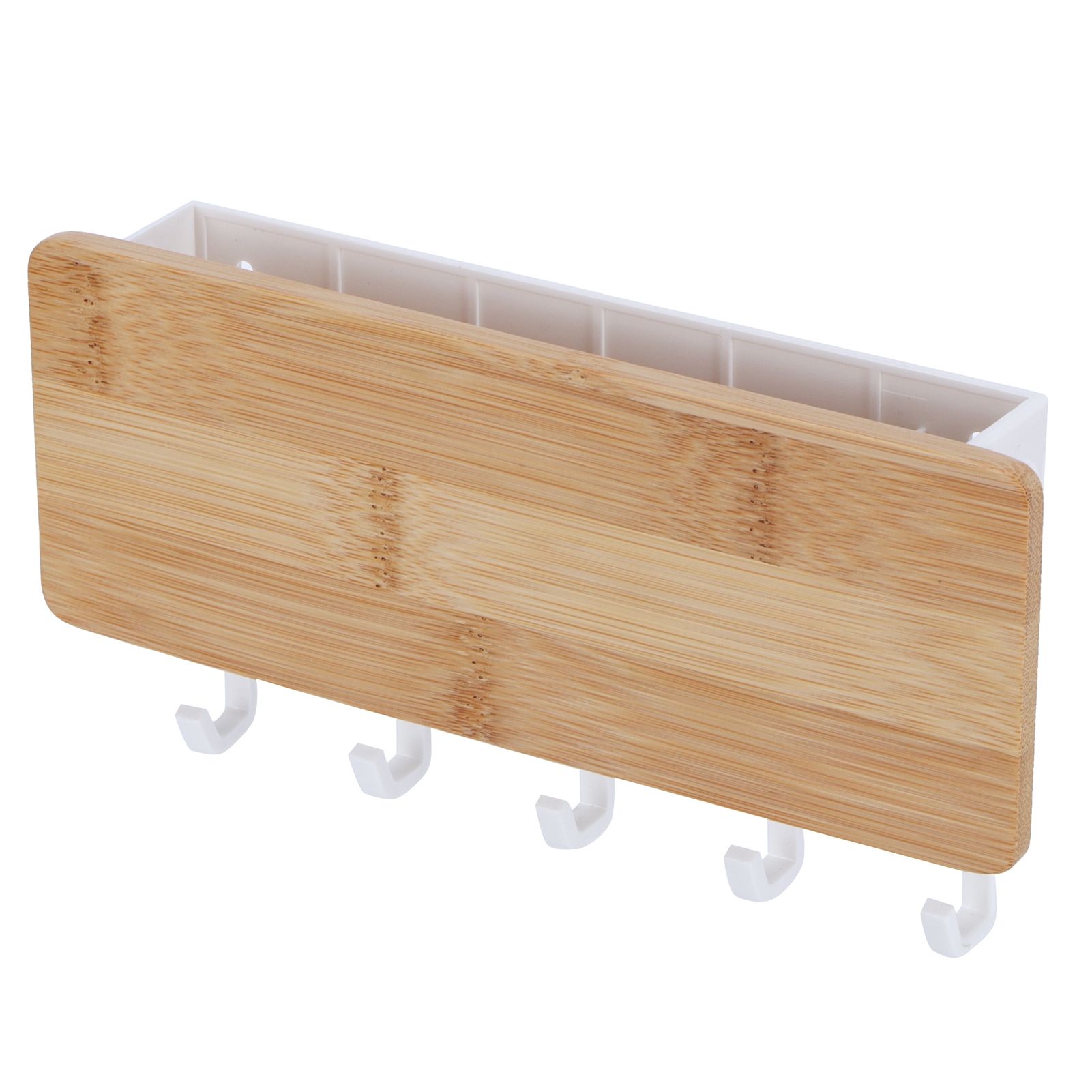 Wall Mount Key Holder Home Wall Mount Key Hanger Organizer Storage Box with 5 view 5
