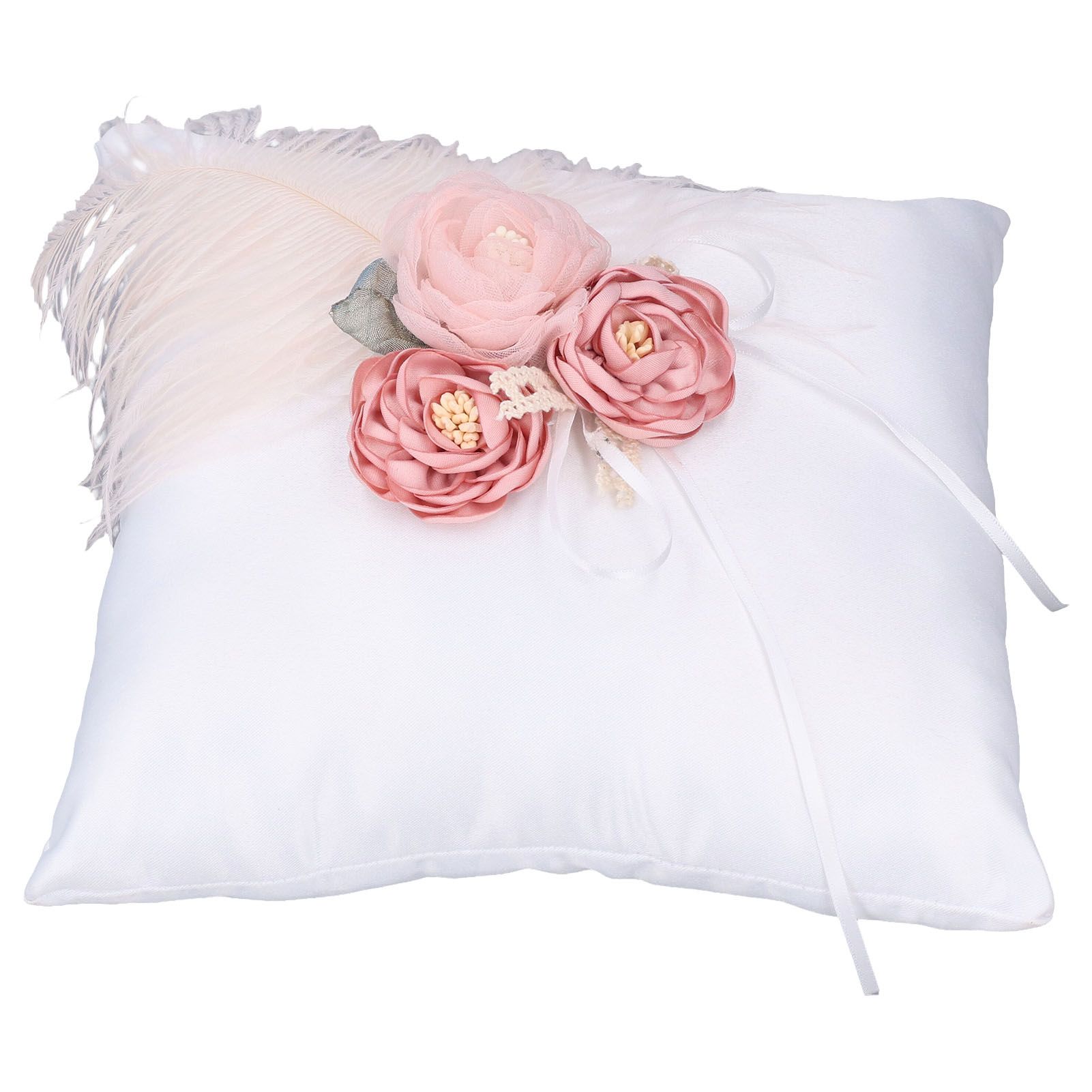 Wedding Ring Pillow Cloth Wedding Cushion Romantic Wedding Supplies for view 4
