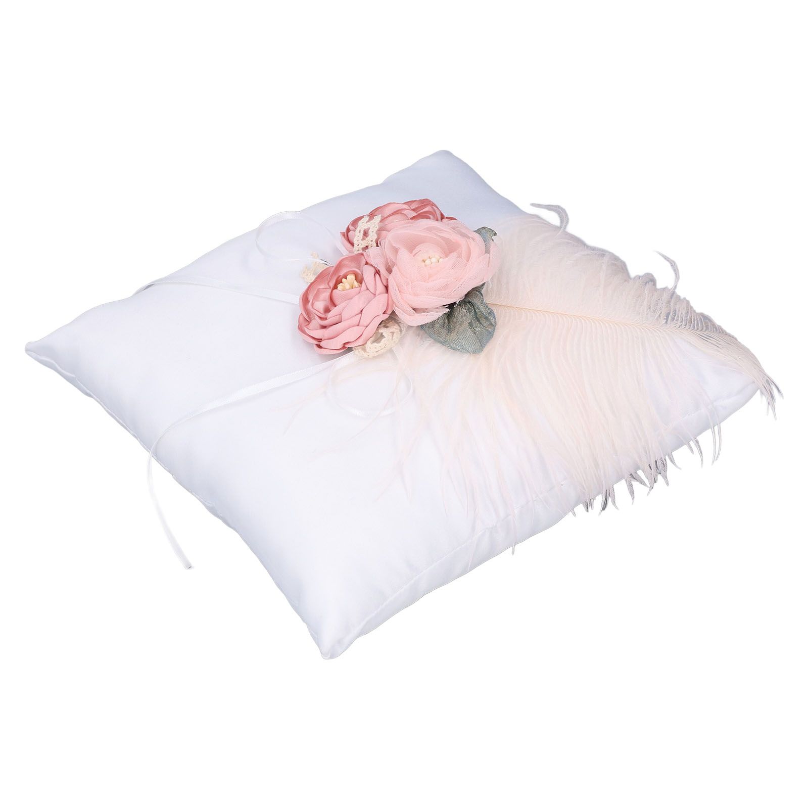 Wedding Ring Pillow Cloth Wedding Cushion Romantic Wedding Supplies for view 5
