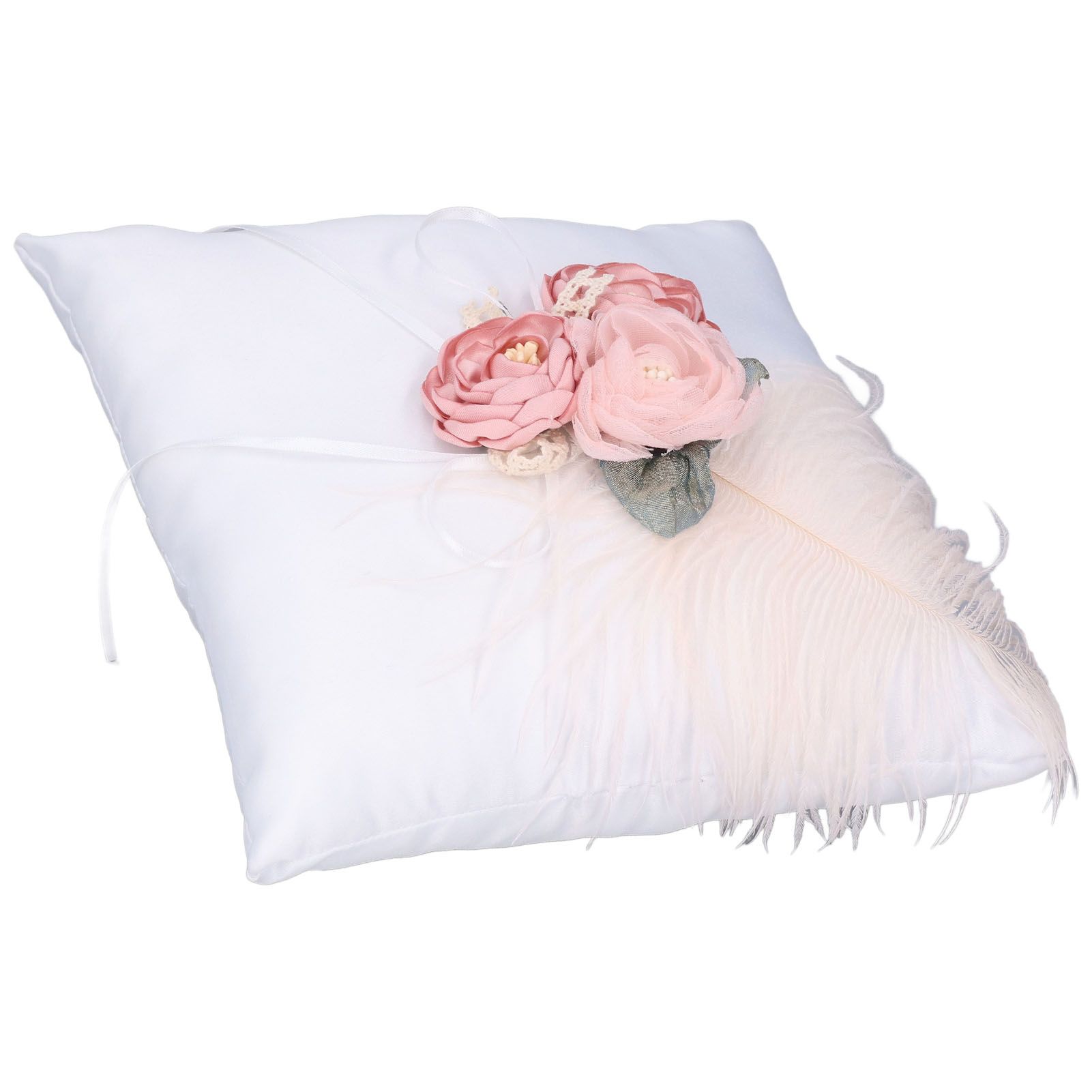 Wedding Ring Pillow Cloth Wedding Cushion Romantic Wedding Supplies for view 7
