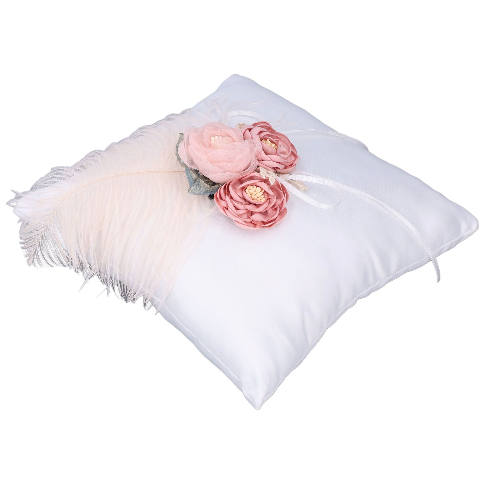 Wedding Ring Pillow Cloth Wedding Cushion Romantic Wedding Supplies for view 8