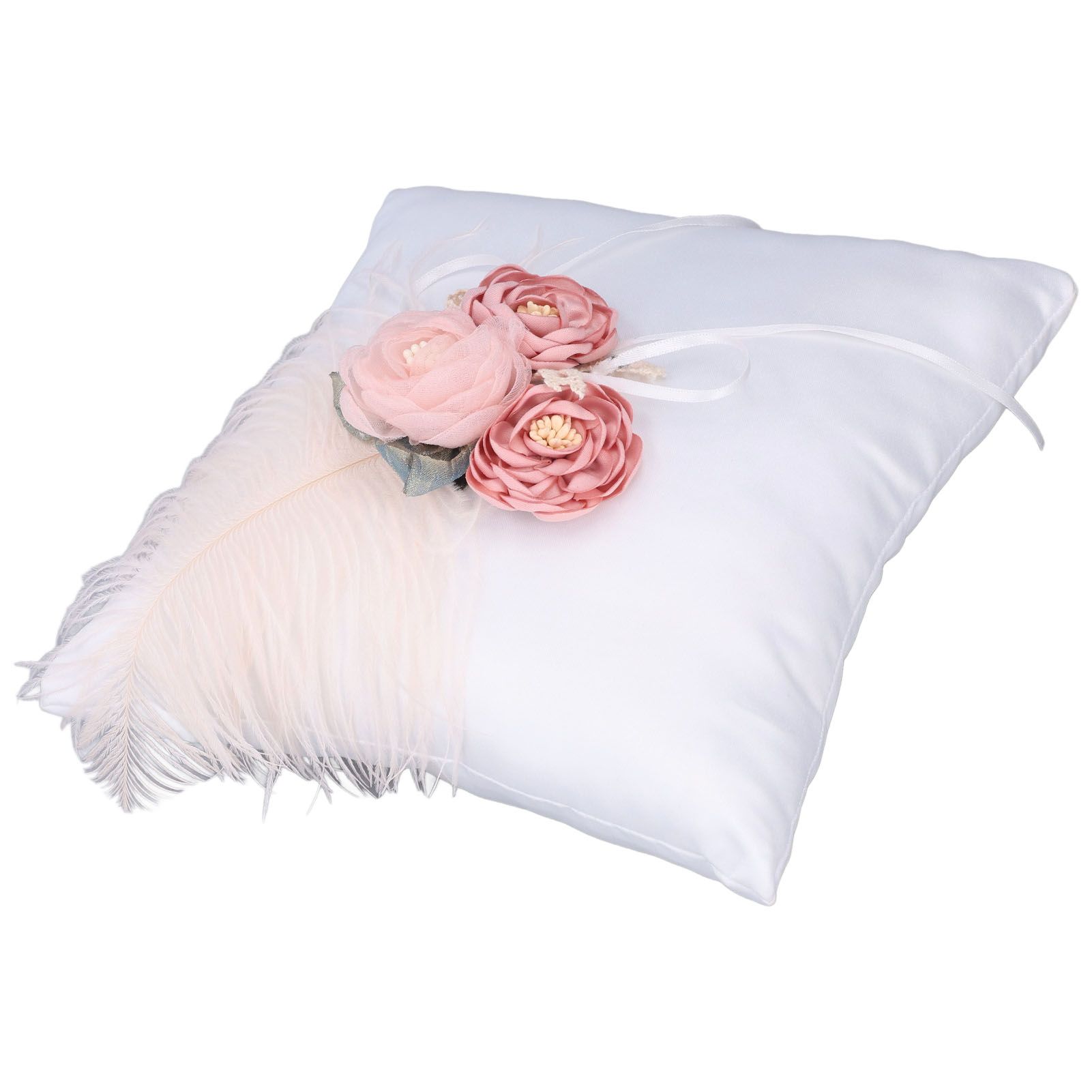 Wedding Ring Pillow Cloth Wedding Cushion Romantic Wedding Supplies for view 10