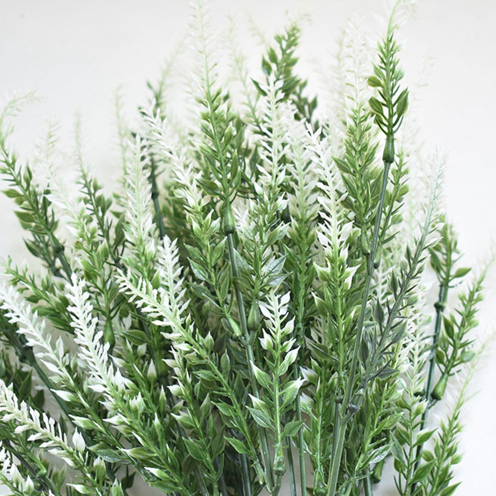 Plastic Artificial Lavender Flowers Odorless Realistic Fake Lavender for Scene view 3