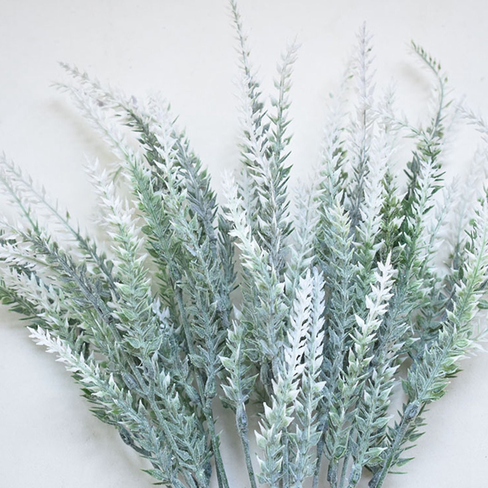 Plastic Artificial Lavender Flowers Odorless Realistic Fake Lavender for Scene view 4