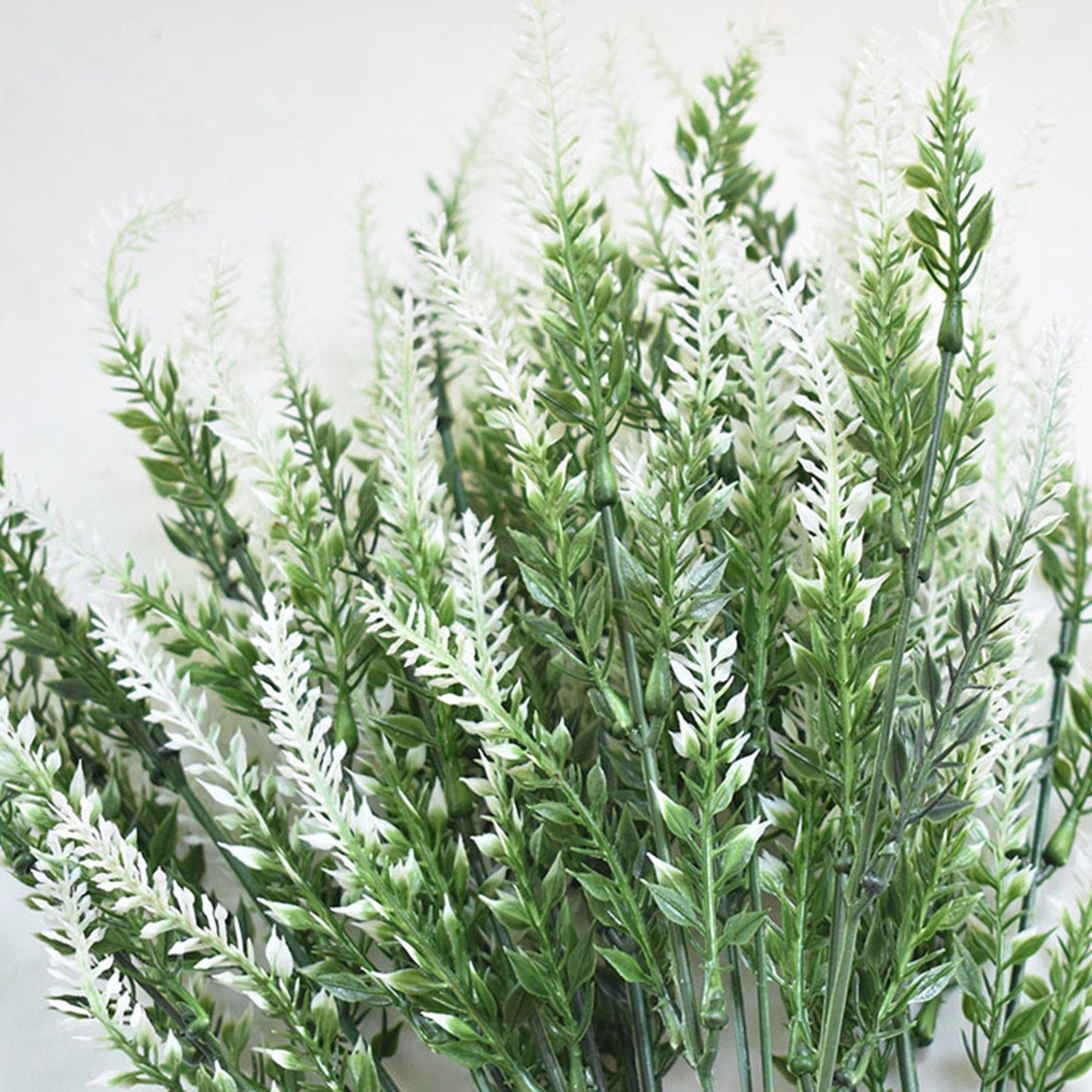 Plastic Artificial Lavender Flowers Odorless Realistic Fake Lavender for Scene view 5