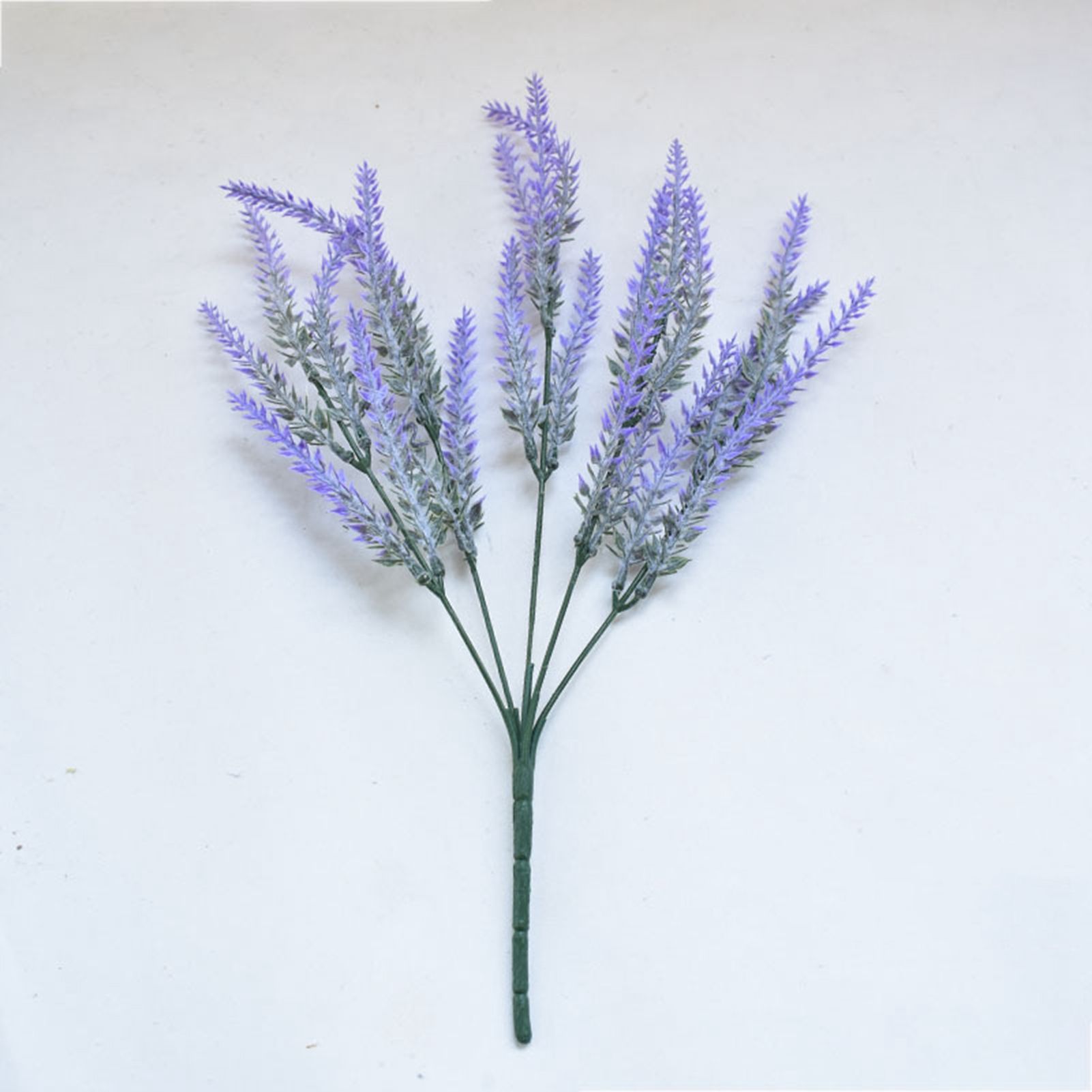 Plastic Artificial Lavender Flowers Odorless Realistic Fake Lavender for Scene view 3