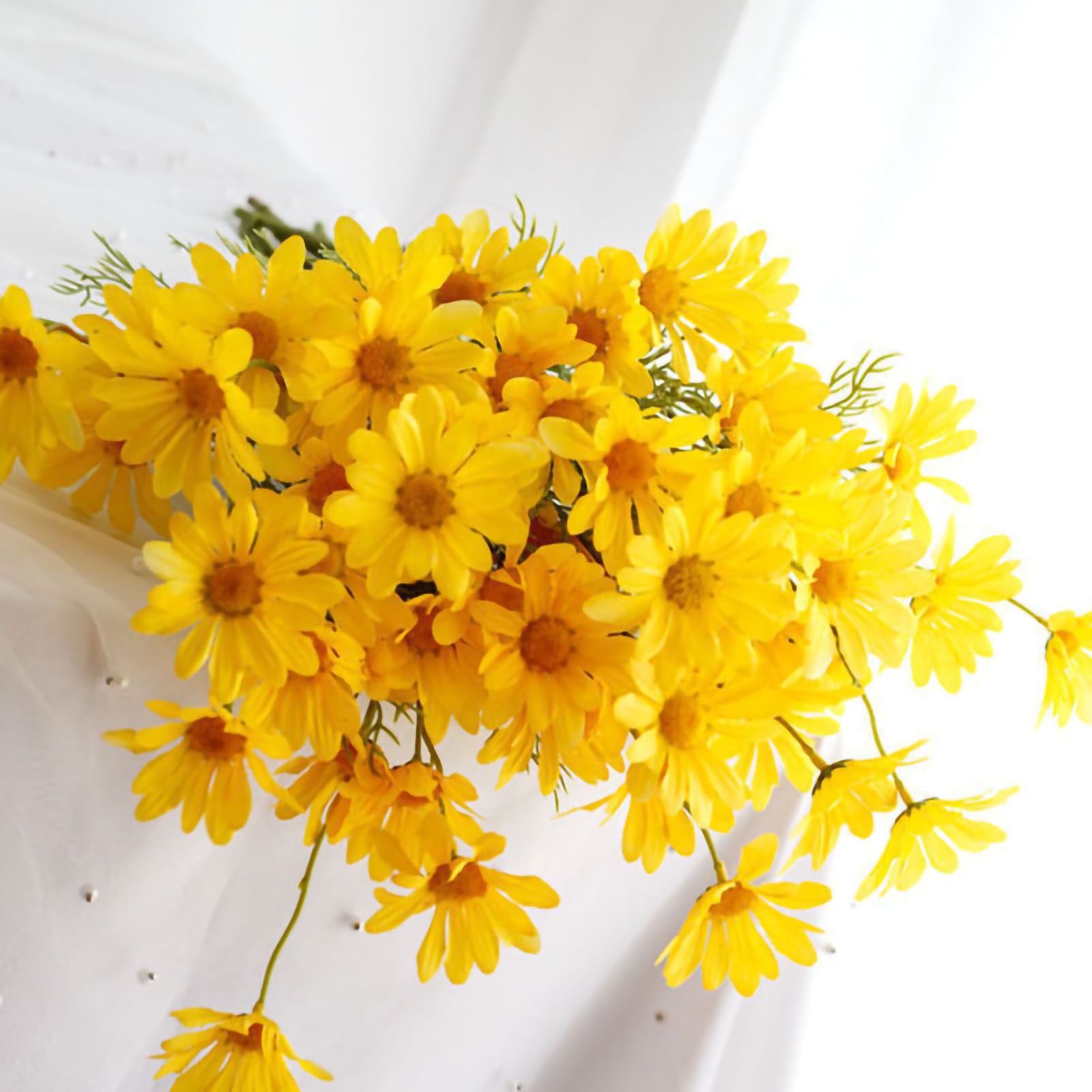 Artificial Daisy Flowers Bouquet Home Decoration for Living Room Dining Room view 4