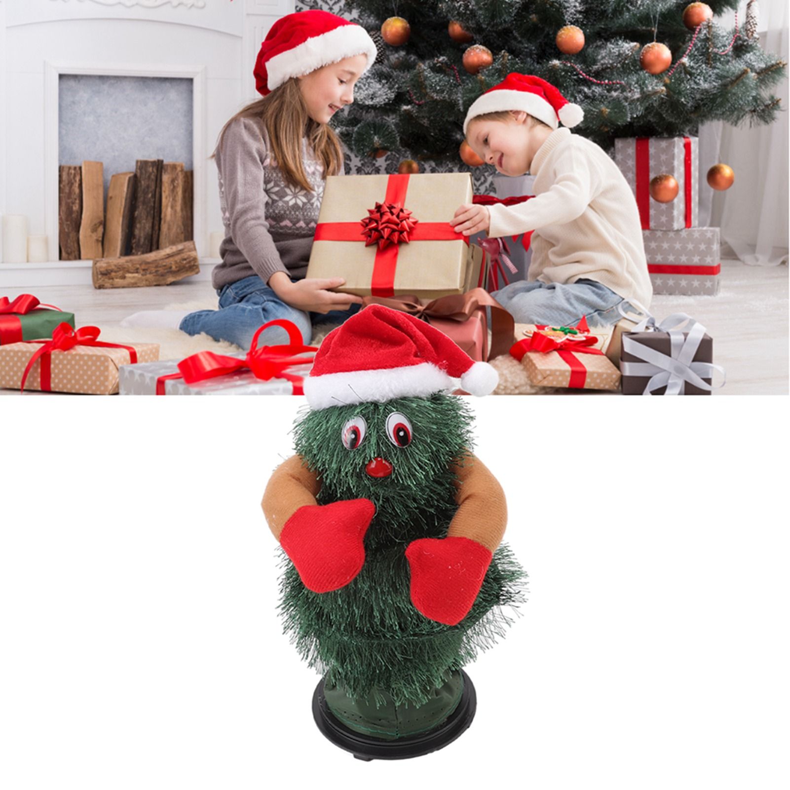 Rotating Dancing Christmas Tree Music Plastic Electric Christmas Tree Toy for view 11