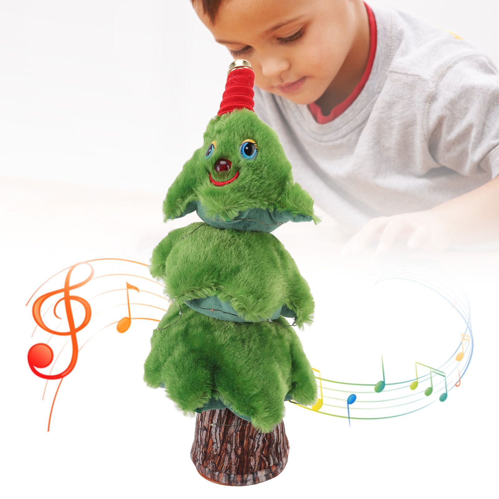 Singing Dancing Christmas Tree 8 Songs Electric Singing Xmas Tree for view 12