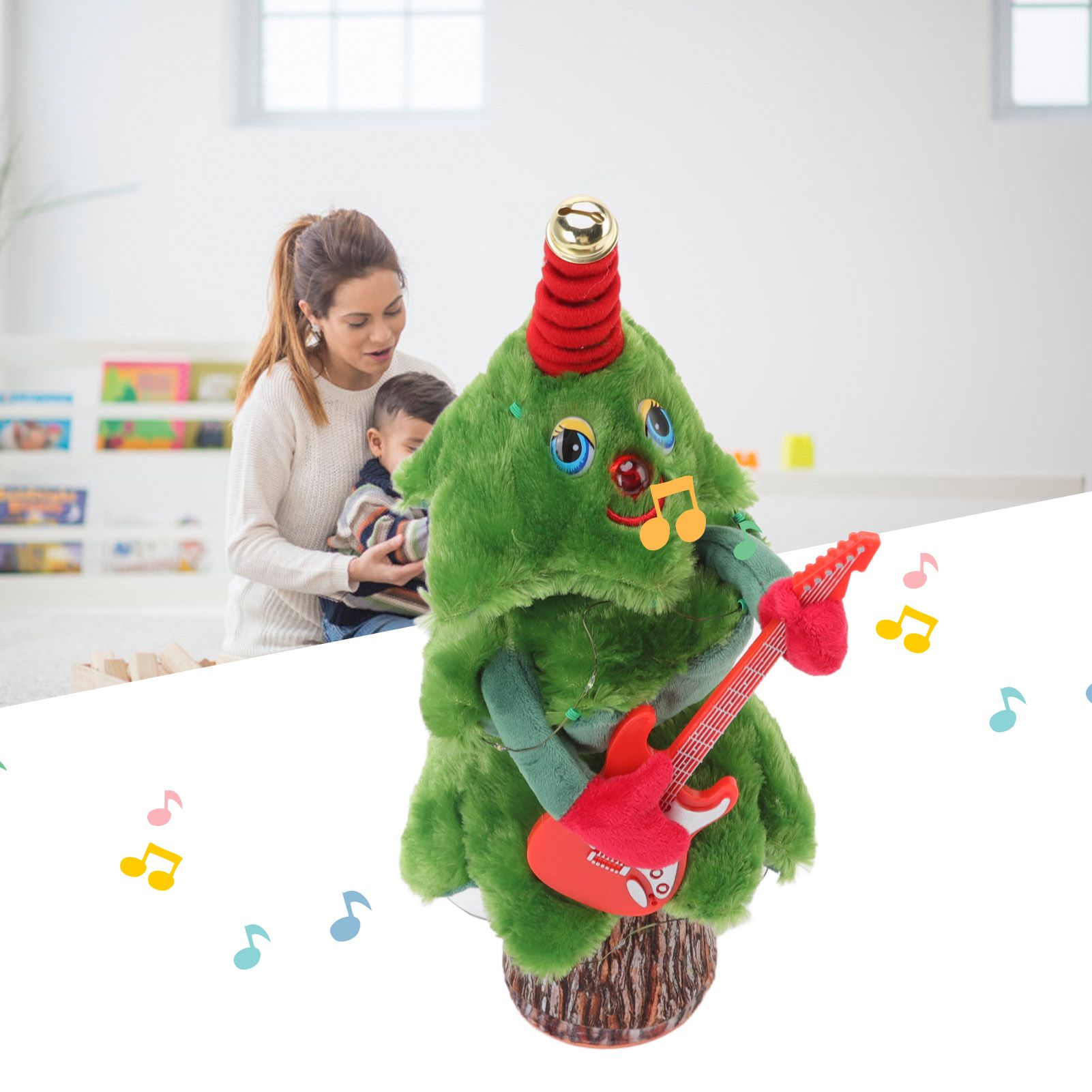 Singing Dancing Christmas Tree 8 Songs Electric Singing Xmas Tree for view 11