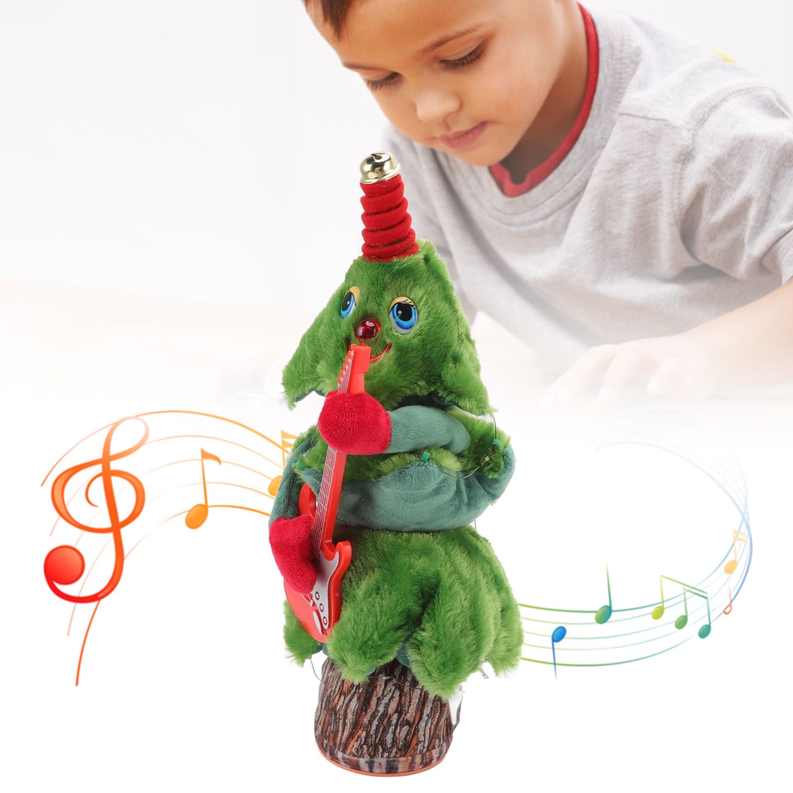 Singing Dancing Christmas Tree 8 Songs Electric Singing Xmas Tree for view 12