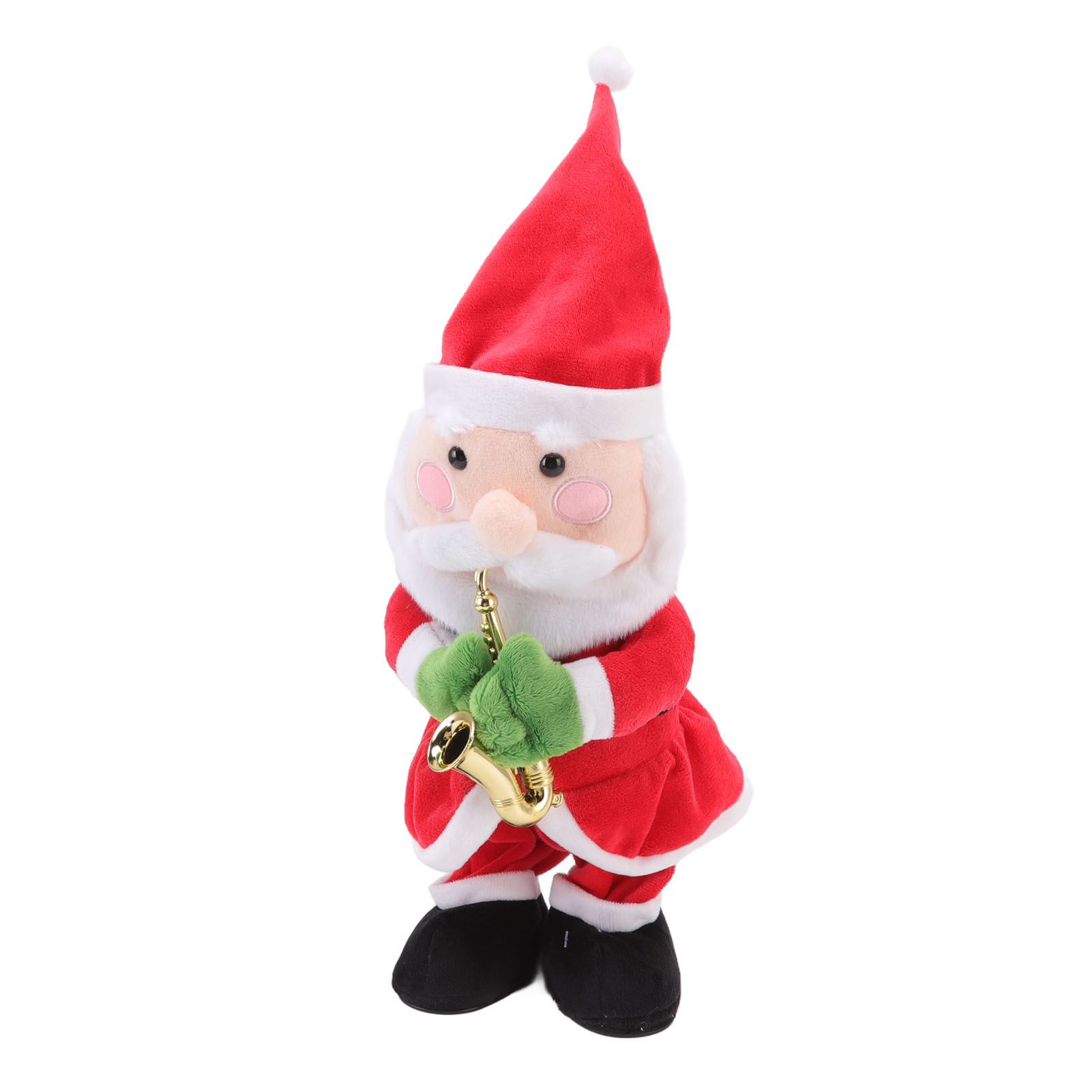 Electric Music Christmas Toy Doll 8 Songs Continuous Play Dancing Singing view 2