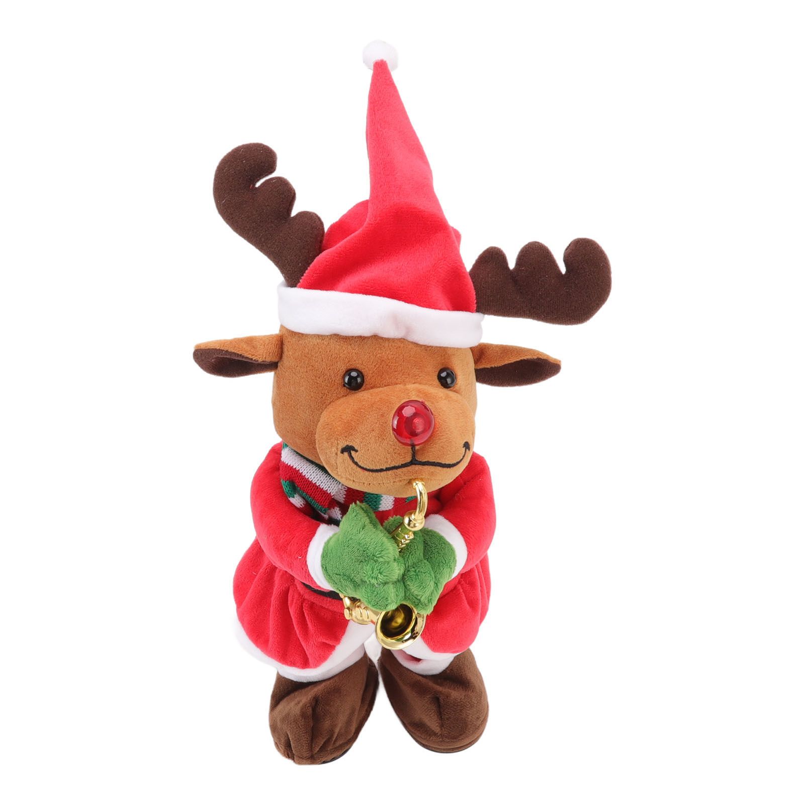 Electric Music Christmas Toy Doll 8 Songs Continuous Play Dancing Singing view 5