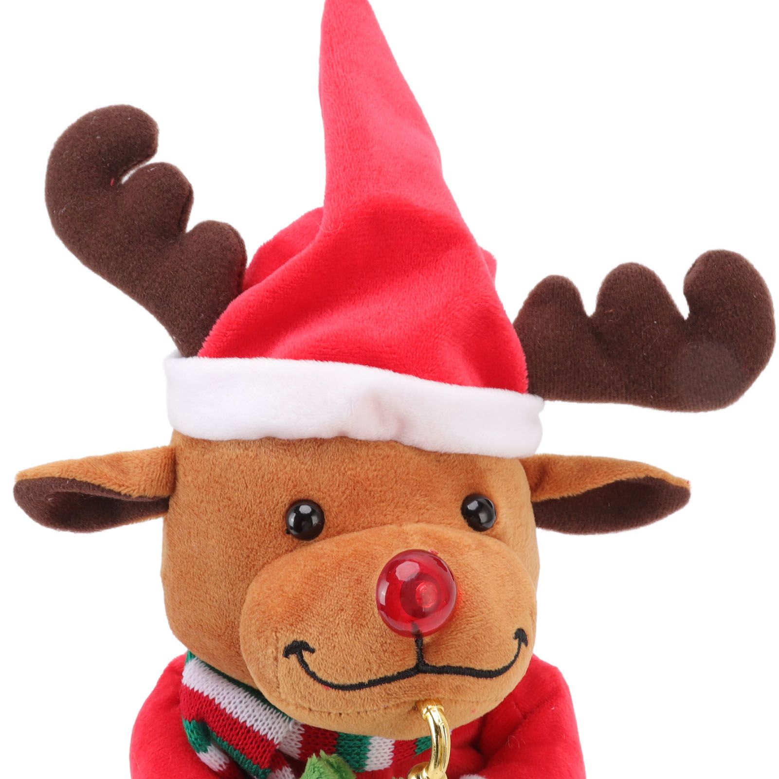 Electric Music Christmas Toy Doll 8 Songs Continuous Play Dancing Singing view 13