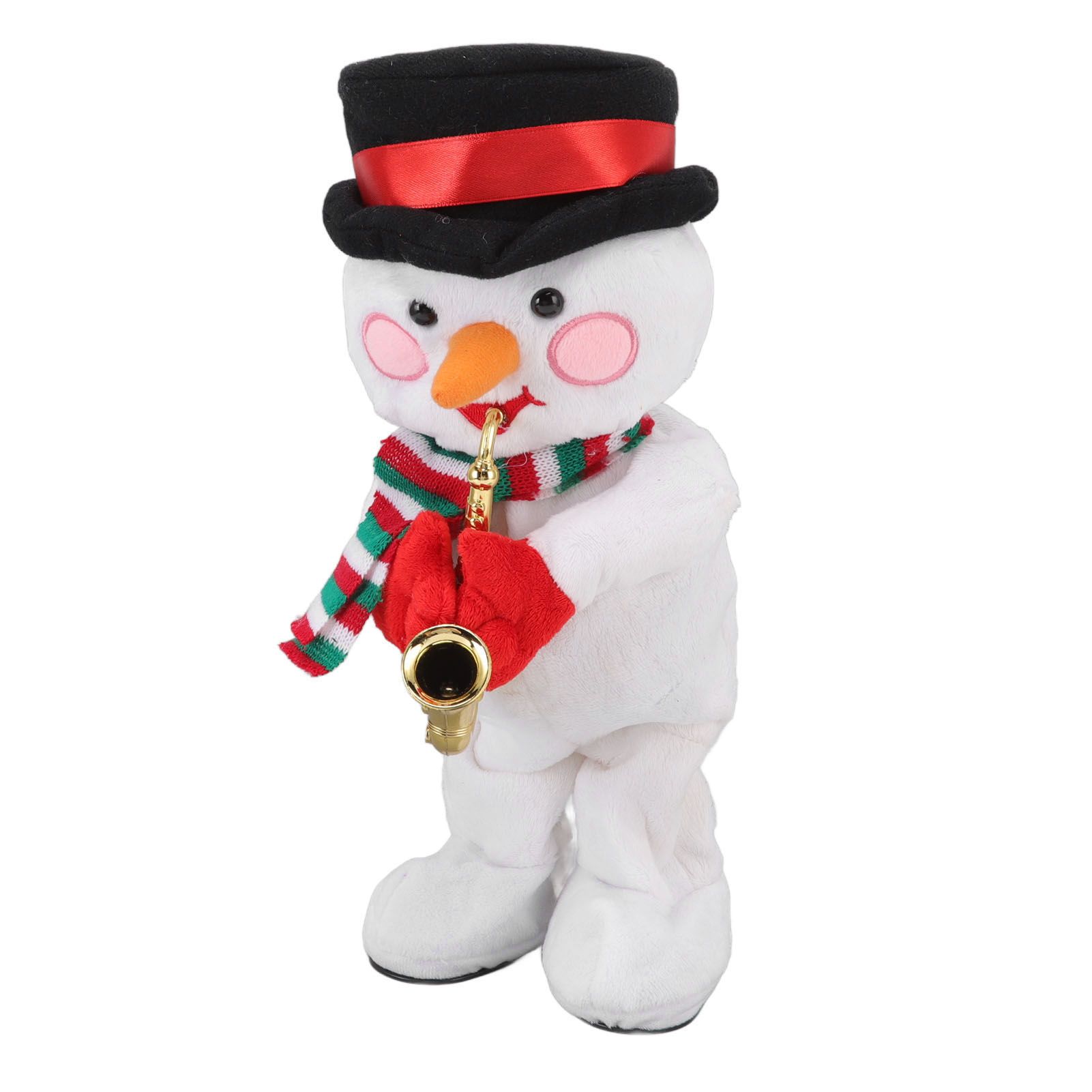 Electric Music Christmas Toy Doll 8 Songs Continuous Play Dancing Singing view 2