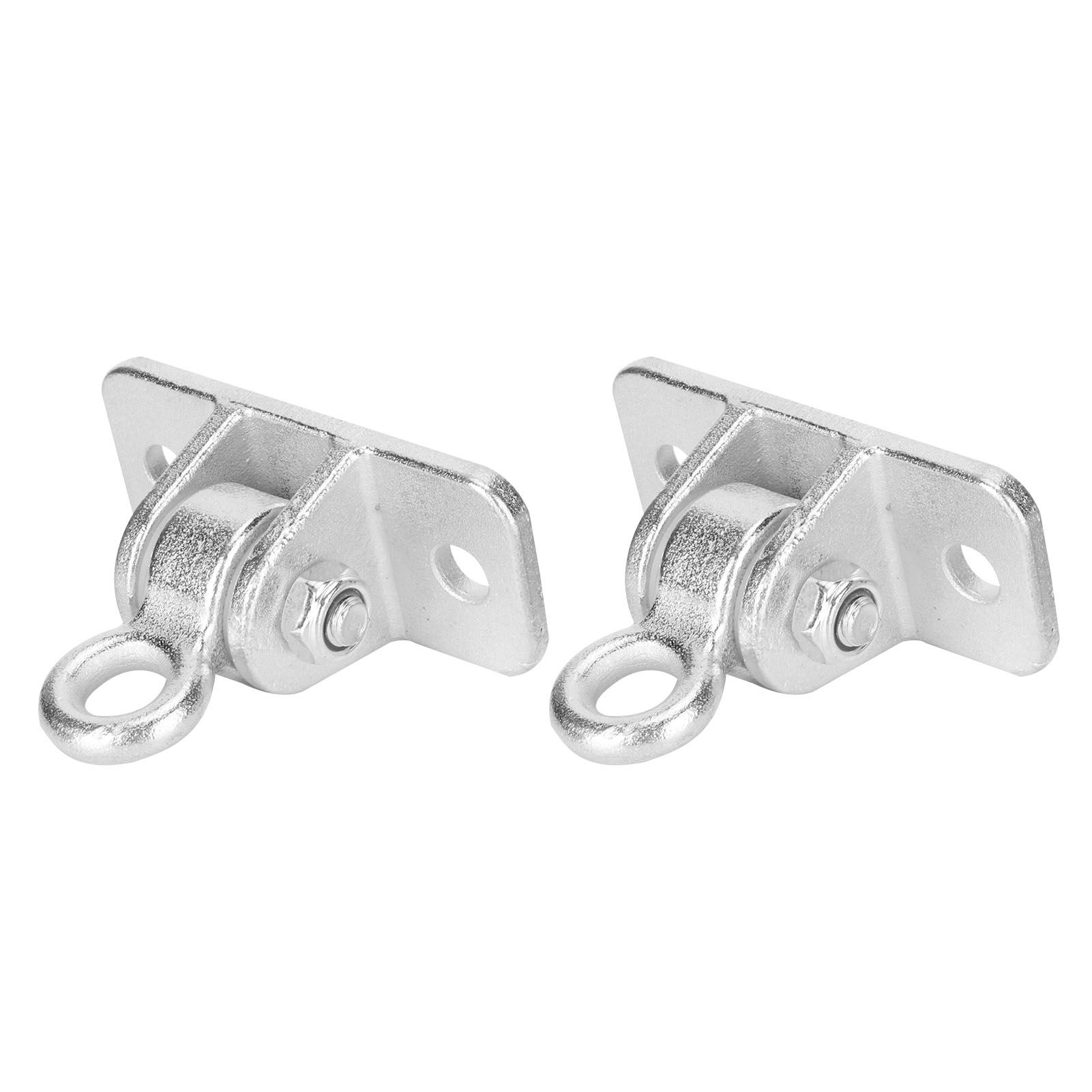 2Set Swing Hanger Iron Suspension Hammock Hanging Chair Hook Fixed Plate view 5