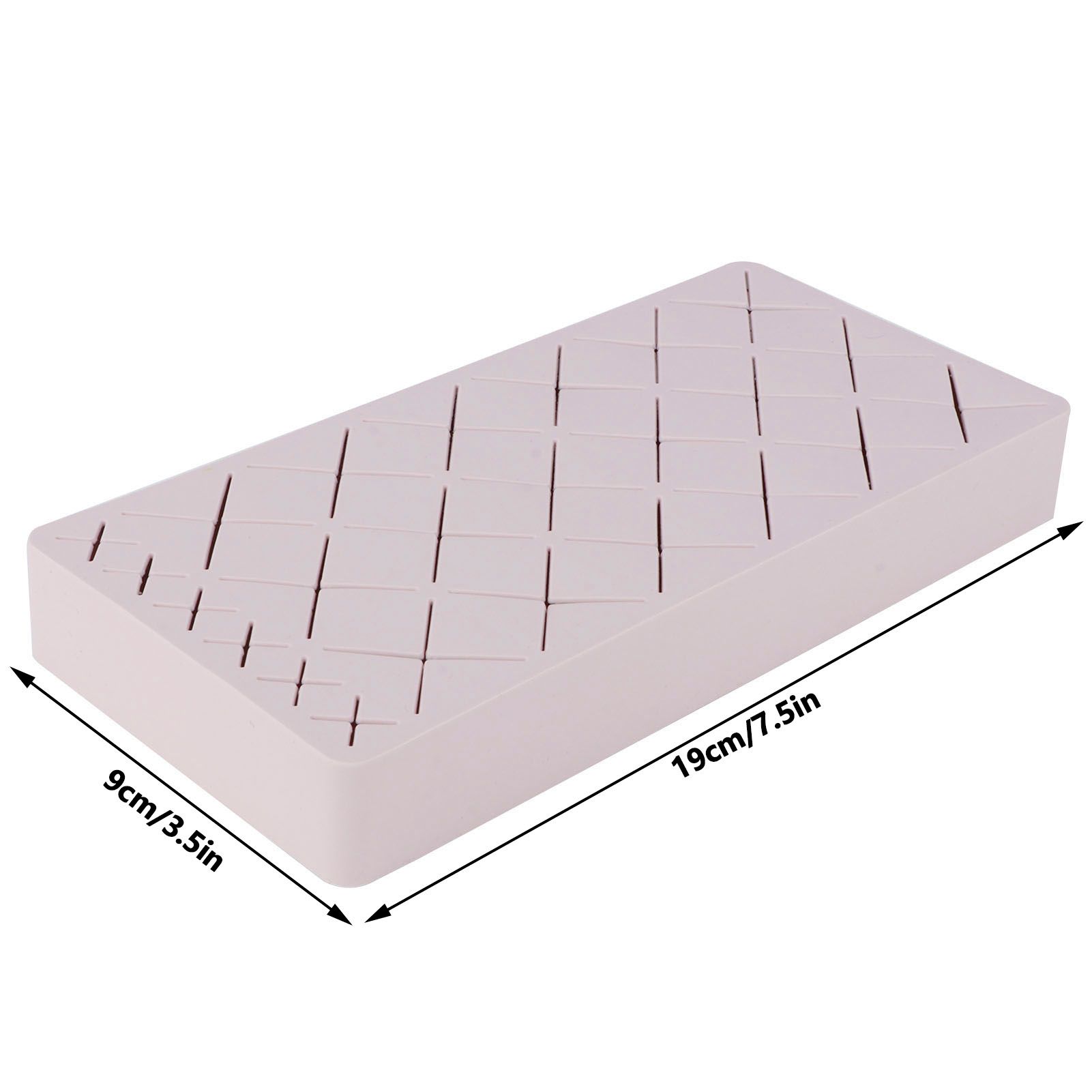 24 Slots Silicone Lipstick Organizer Makeup Cosmetics Holder Storage Box view 14