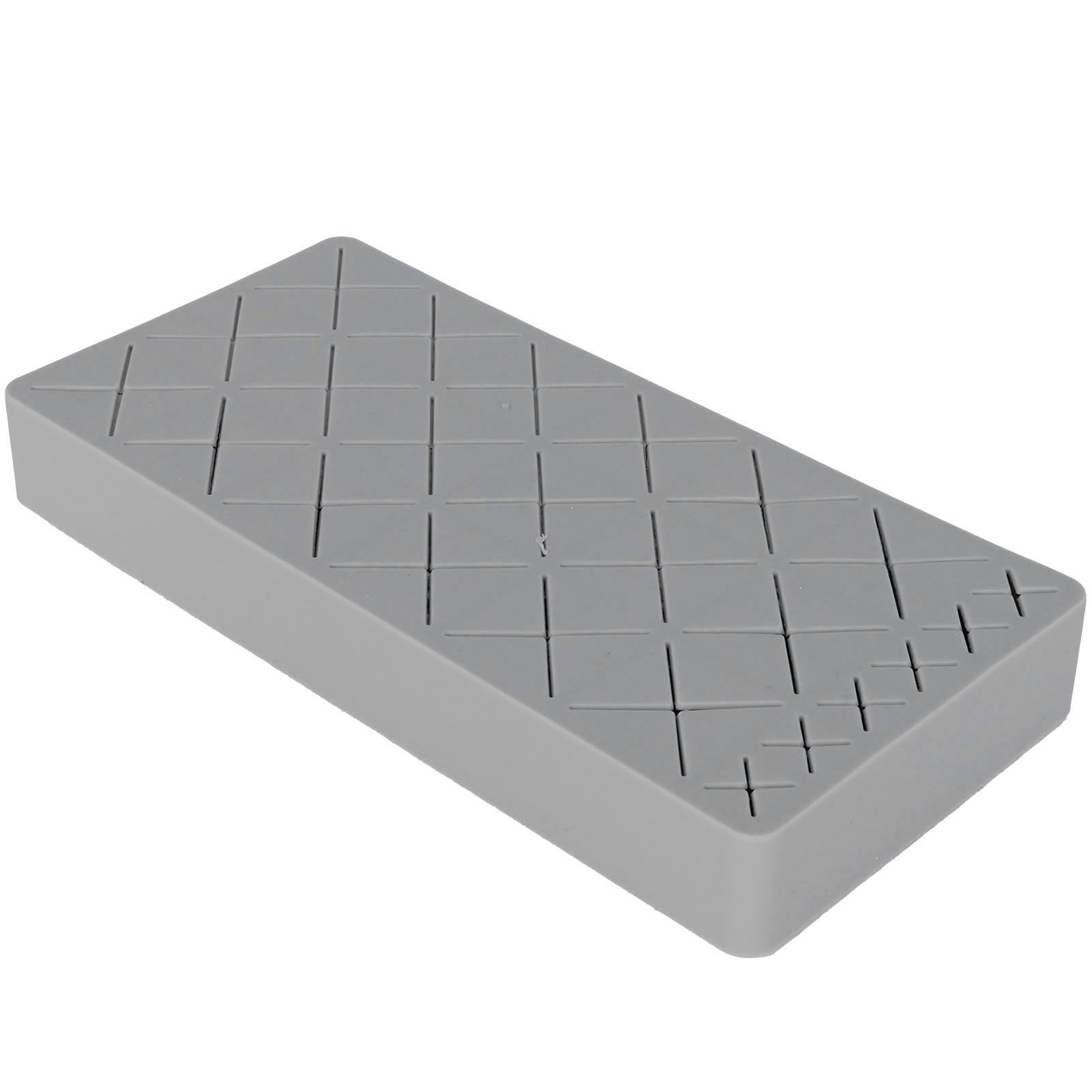 24 Slots Silicone Lipstick Organizer Makeup Cosmetics Holder Storage Box view 3
