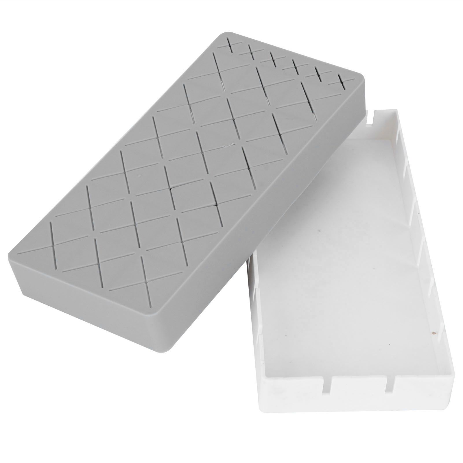 24 Slots Silicone Lipstick Organizer Makeup Cosmetics Holder Storage Box view 5