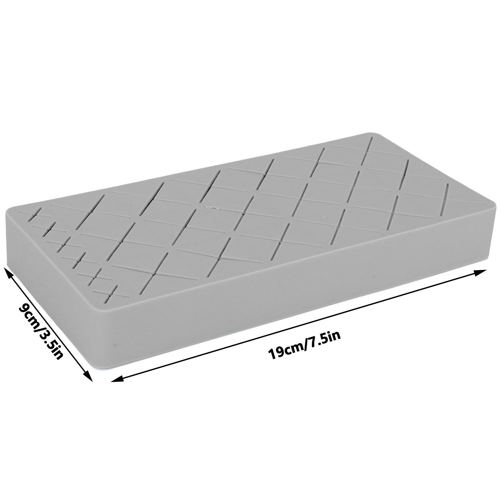 24 Slots Silicone Lipstick Organizer Makeup Cosmetics Holder Storage Box view 14
