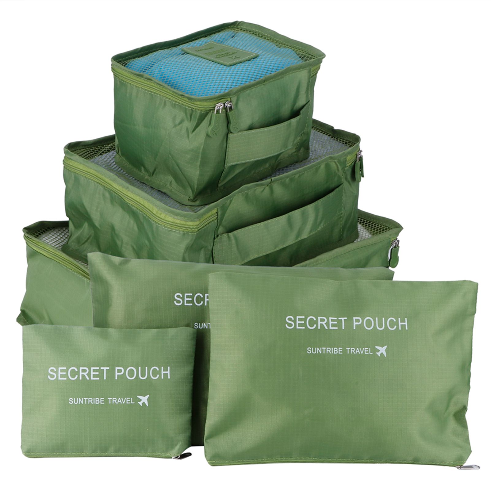 6Pcs/Set Storage Bag Clothing Sorting Bag Luggage Suitcase Packing Organizer view 4