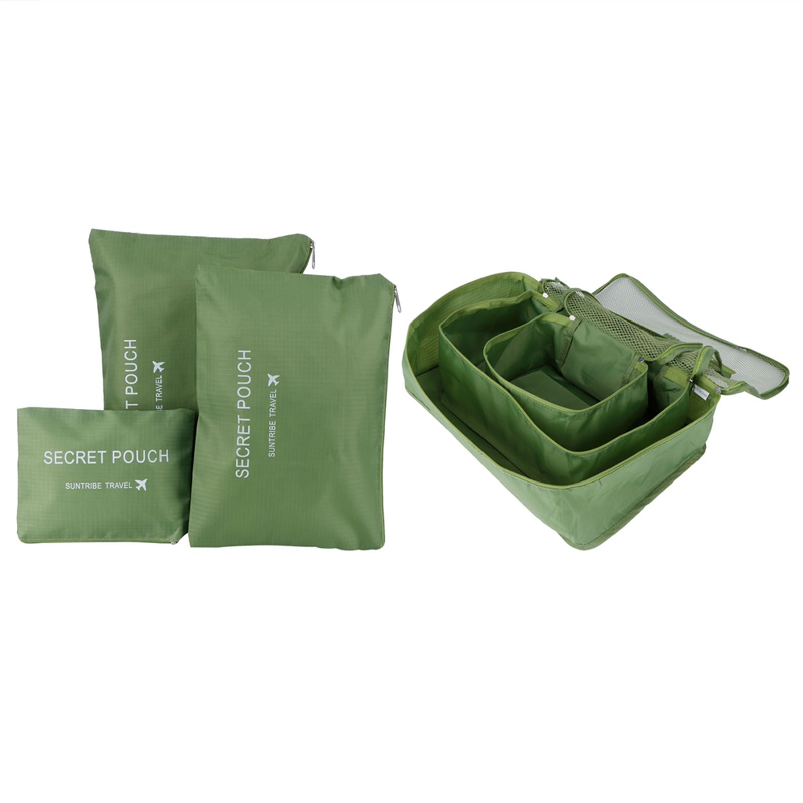 6Pcs/Set Storage Bag Clothing Sorting Bag Luggage Suitcase Packing Organizer view 5
