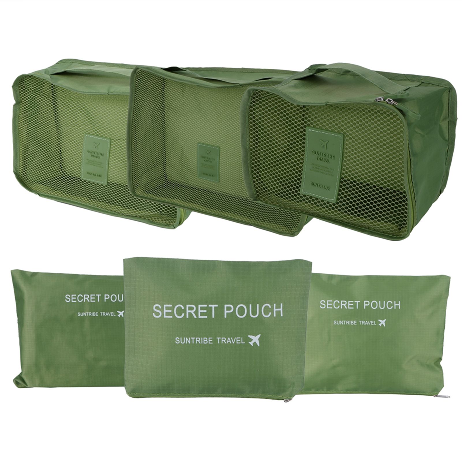 6Pcs/Set Storage Bag Clothing Sorting Bag Luggage Suitcase Packing Organizer view 6