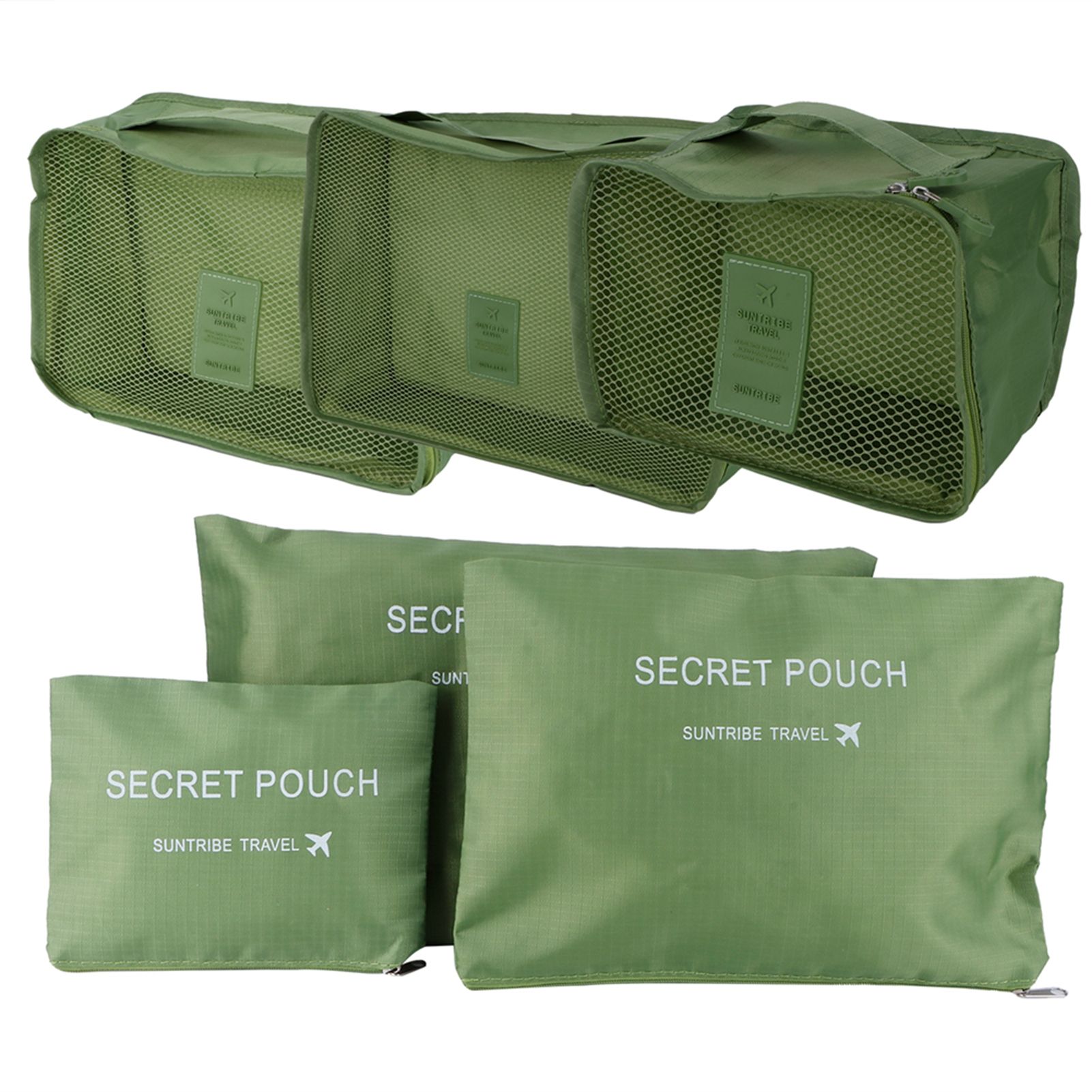 6Pcs/Set Storage Bag Clothing Sorting Bag Luggage Suitcase Packing Organizer view 7