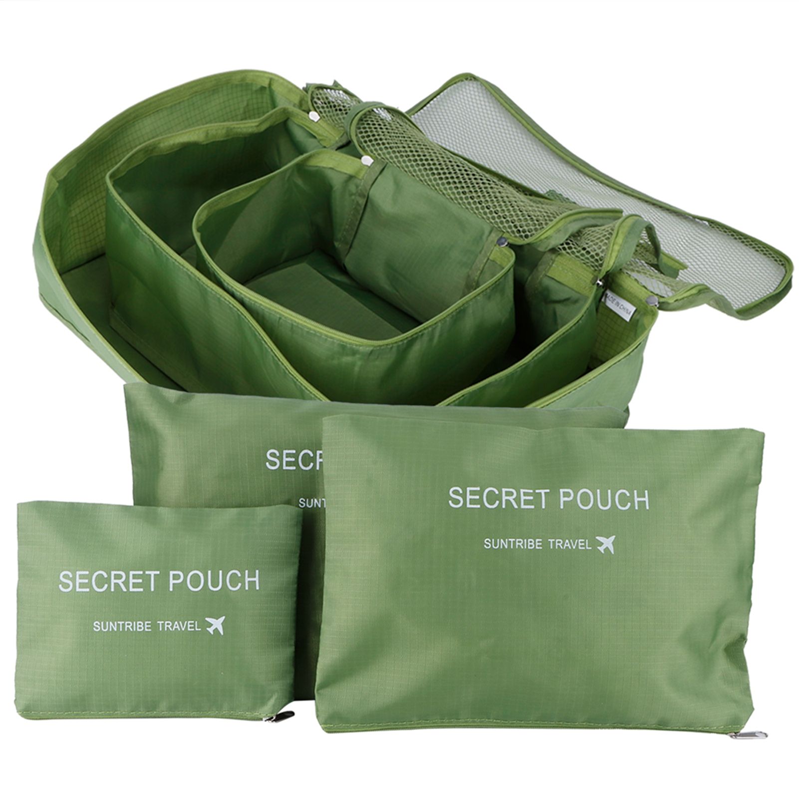 6Pcs/Set Storage Bag Clothing Sorting Bag Luggage Suitcase Packing Organizer view 8