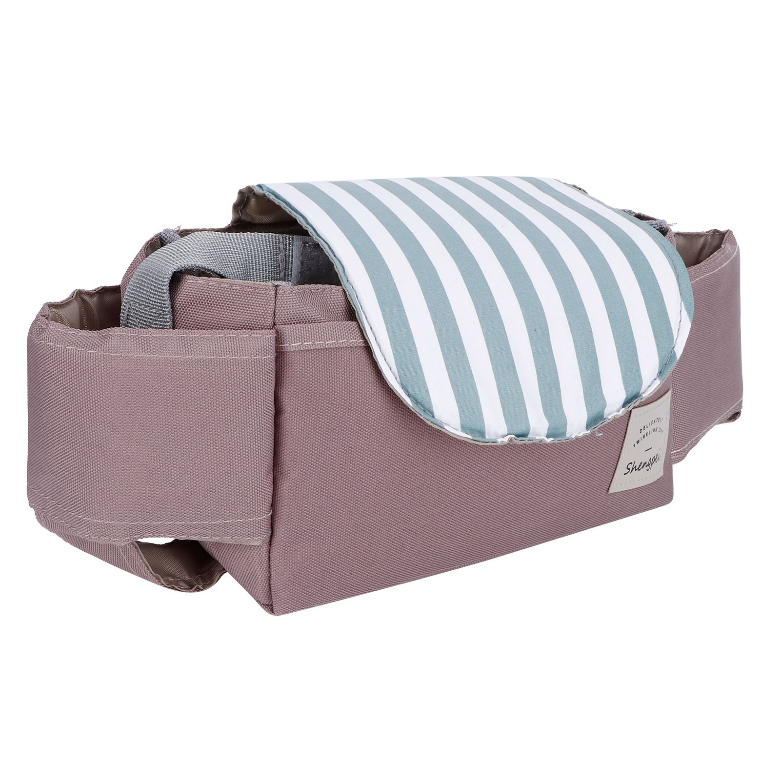 Baby Stroller Hanging Bag Organizer Universal Cup Holder Storage Bag Strollers view 3