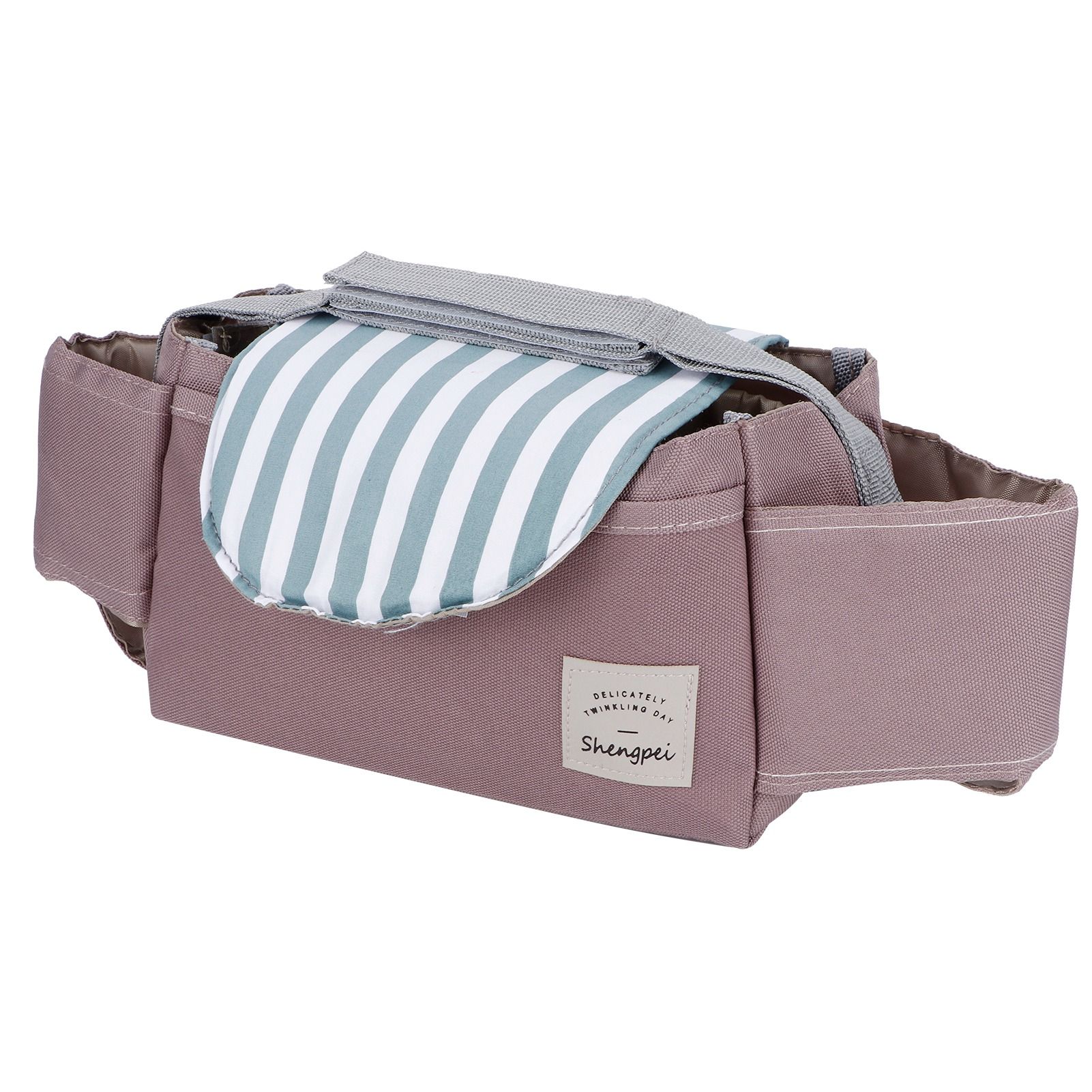 Baby Stroller Hanging Bag Organizer Universal Cup Holder Storage Bag Strollers view 4