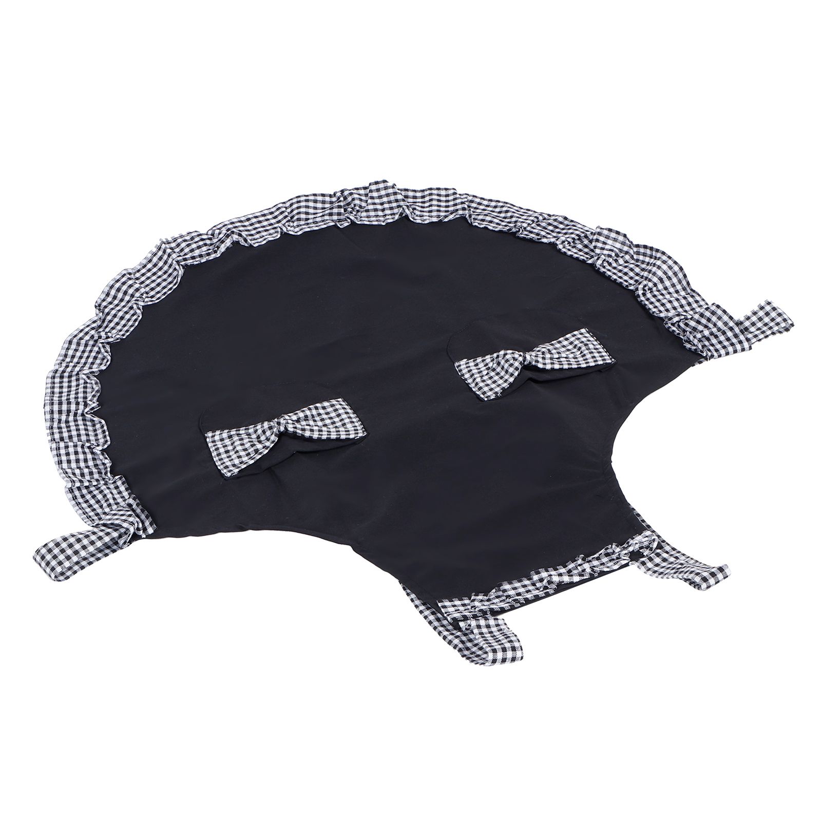 Cute Vintage Women Apron Bowknot Lace Decoration with Pocket for Kitchen view 6