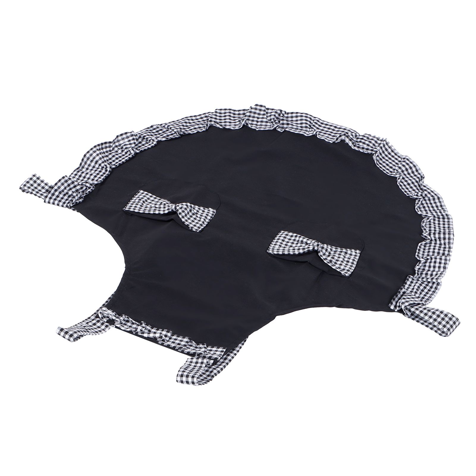 Cute Vintage Women Apron Bowknot Lace Decoration with Pocket for Kitchen view 8