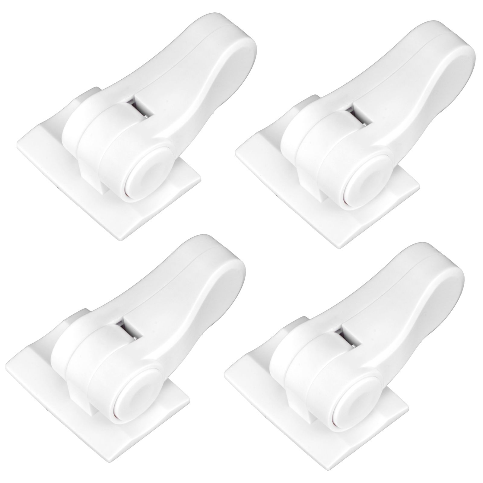 4Pcs Door Handle Child Safety Lock Baby Protector for Cabinet Wardrobe Drawer view 2