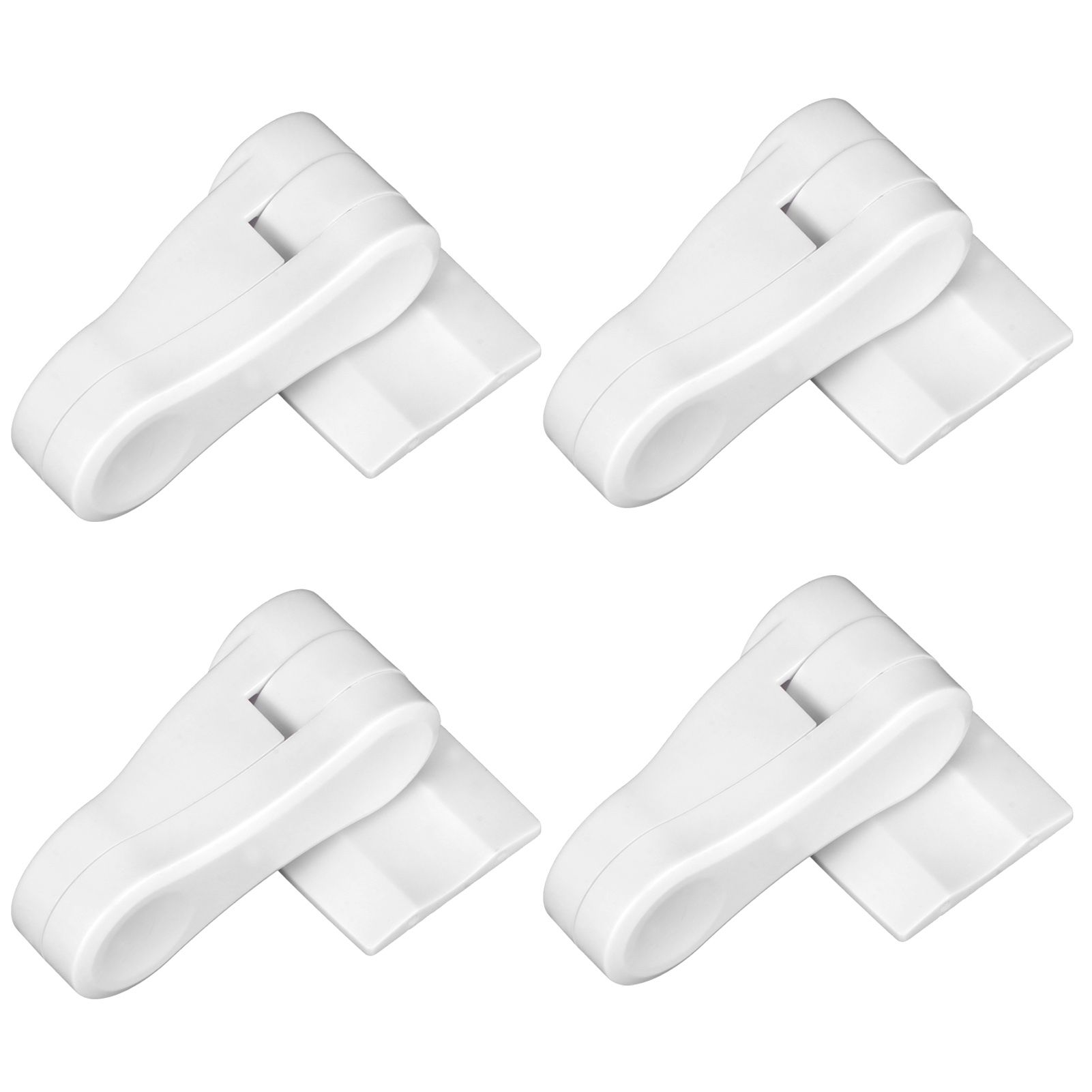 4Pcs Door Handle Child Safety Lock Baby Protector for Cabinet Wardrobe Drawer view 6