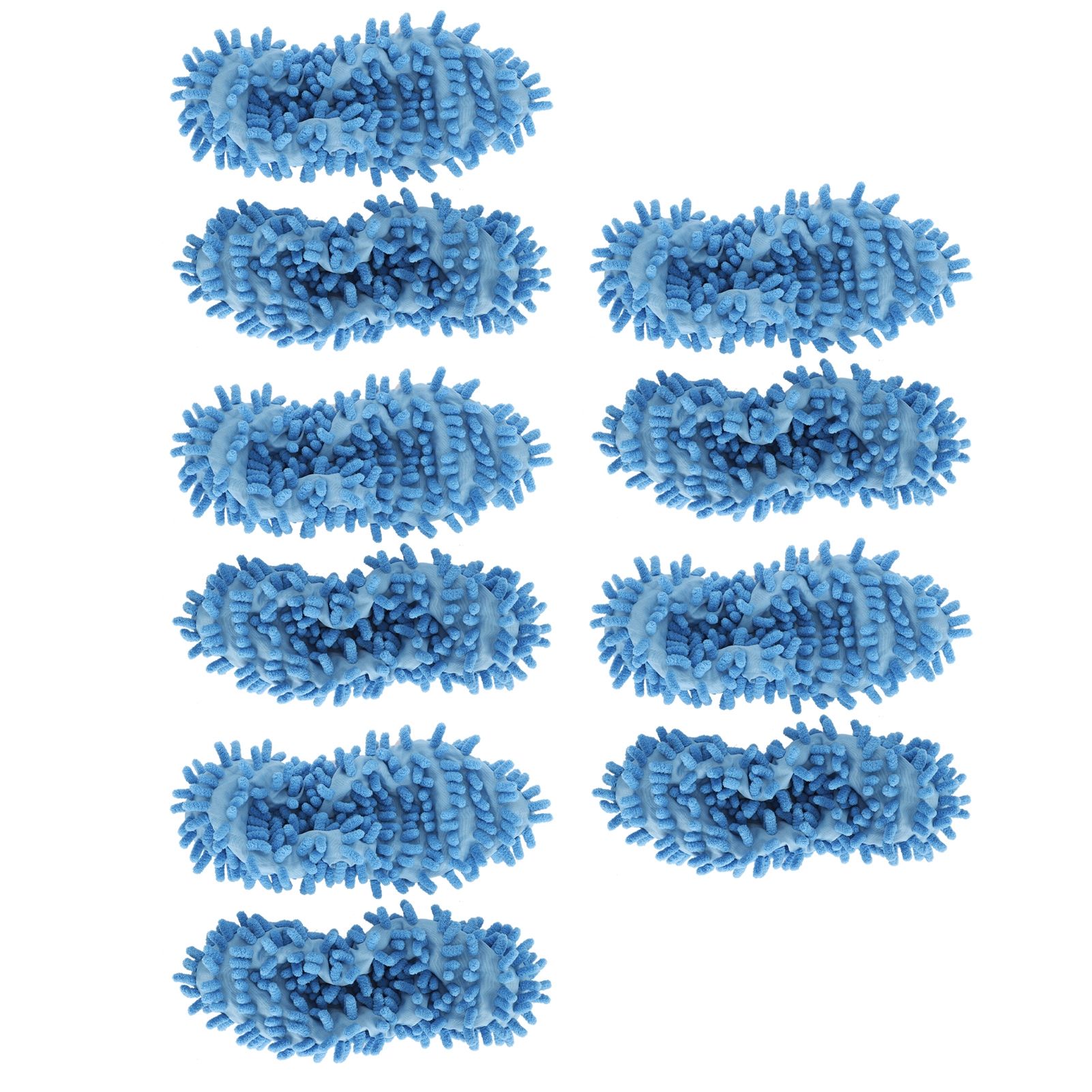 10Pcs Chenille Mop Slippers Multifunction Floor Cleaning Shoes Dust Cleaner view 4