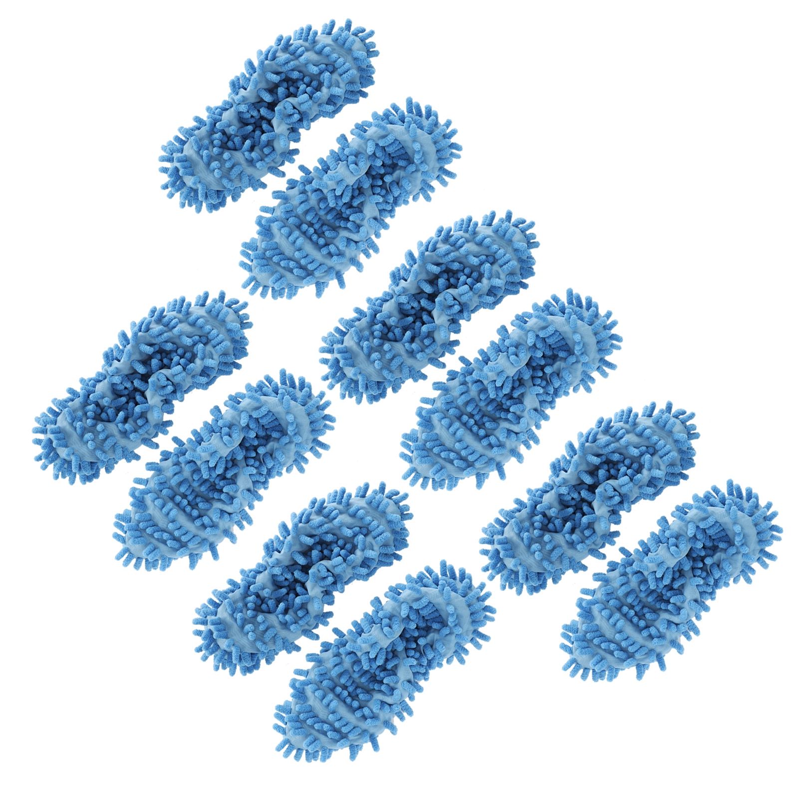 10Pcs Chenille Mop Slippers Multifunction Floor Cleaning Shoes Dust Cleaner view 6