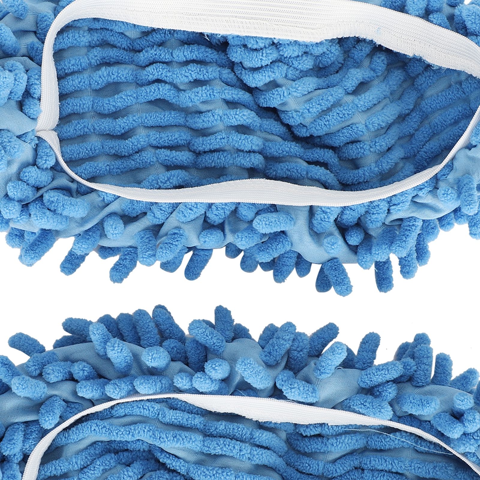 10Pcs Chenille Mop Slippers Multifunction Floor Cleaning Shoes Dust Cleaner view 12