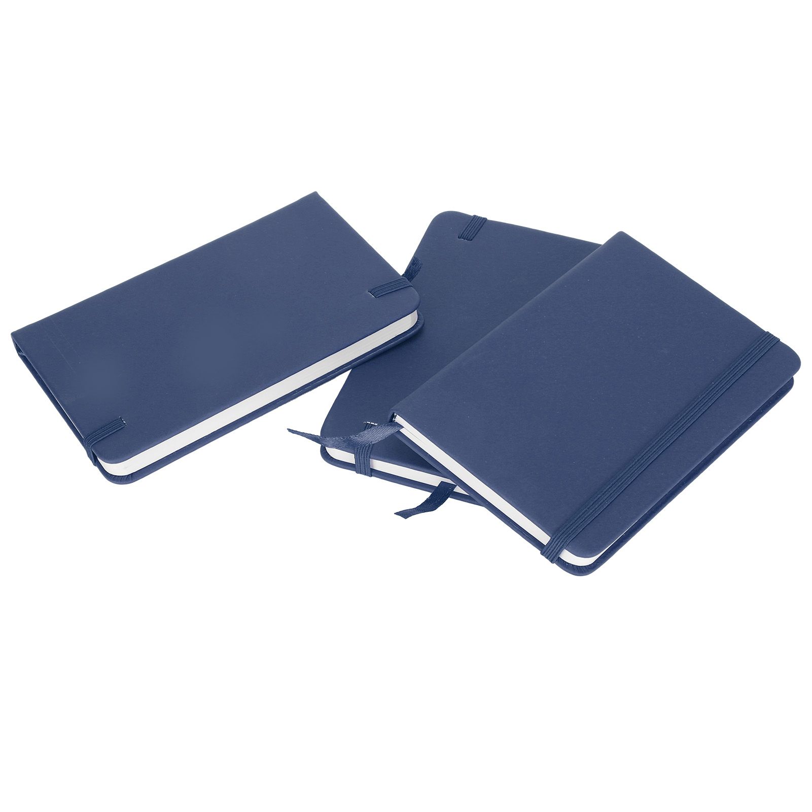 3Pcs PU A6 Business Notepad Hardcover Strap Notebook Diary Stationery Office view 7