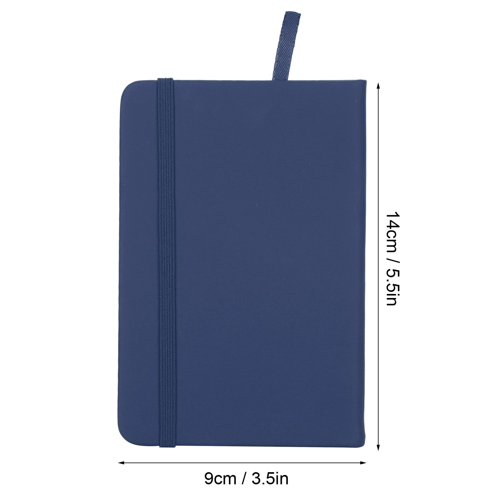 3Pcs PU A6 Business Notepad Hardcover Strap Notebook Diary Stationery Office view 12